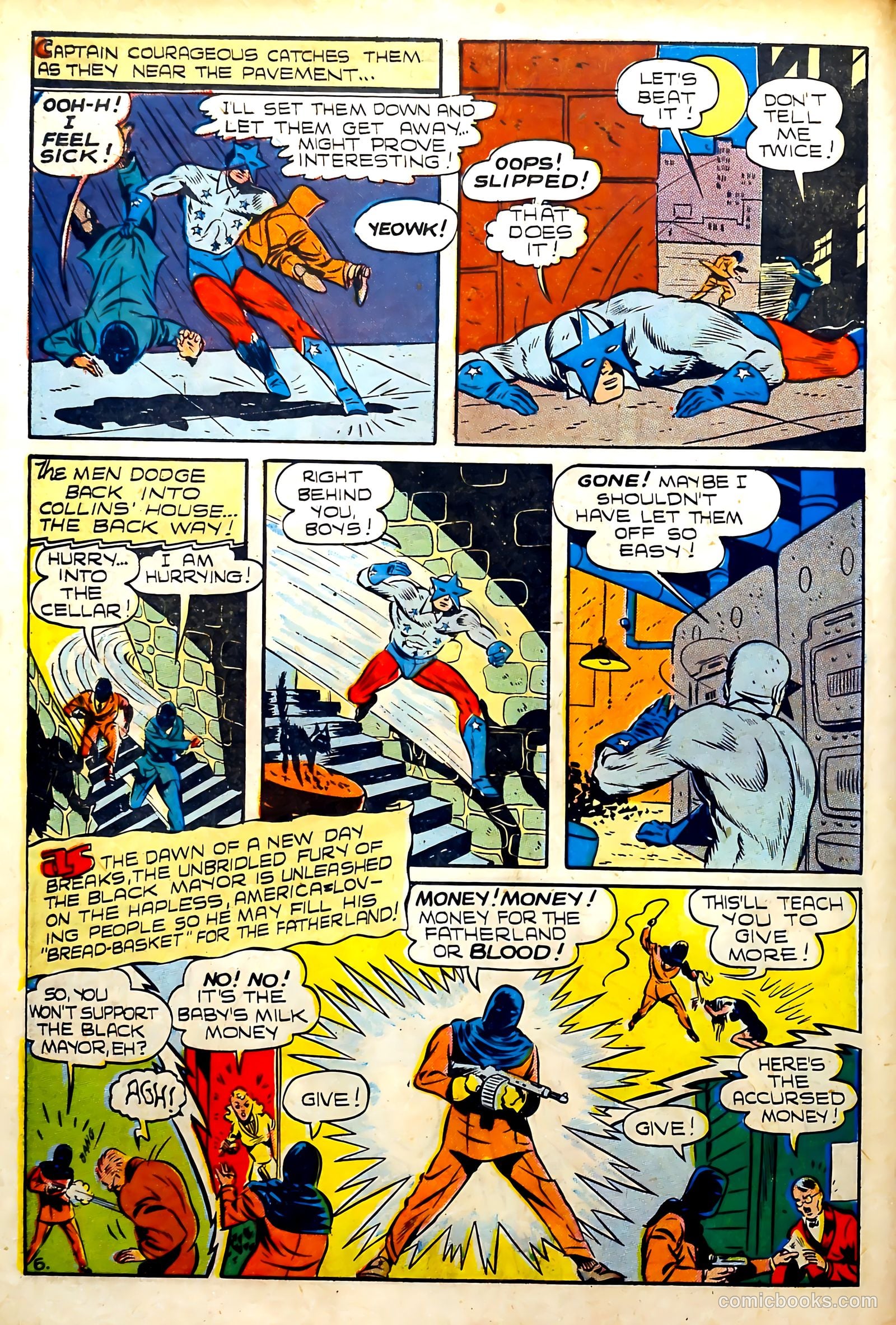 Captain Courageous Comics #6 — page 9 of 69