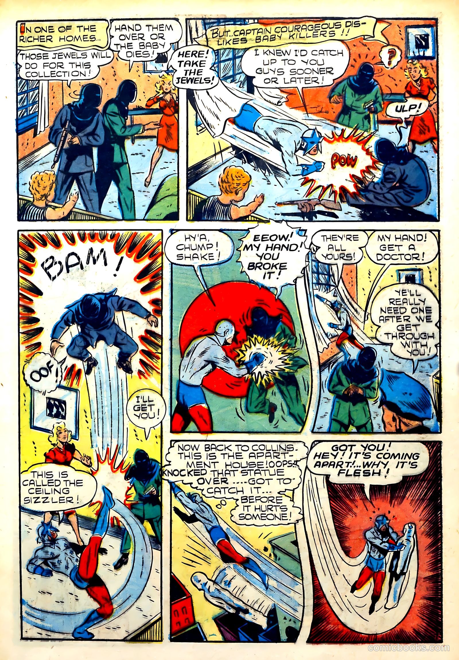 Captain Courageous Comics #6 — page 10 of 69