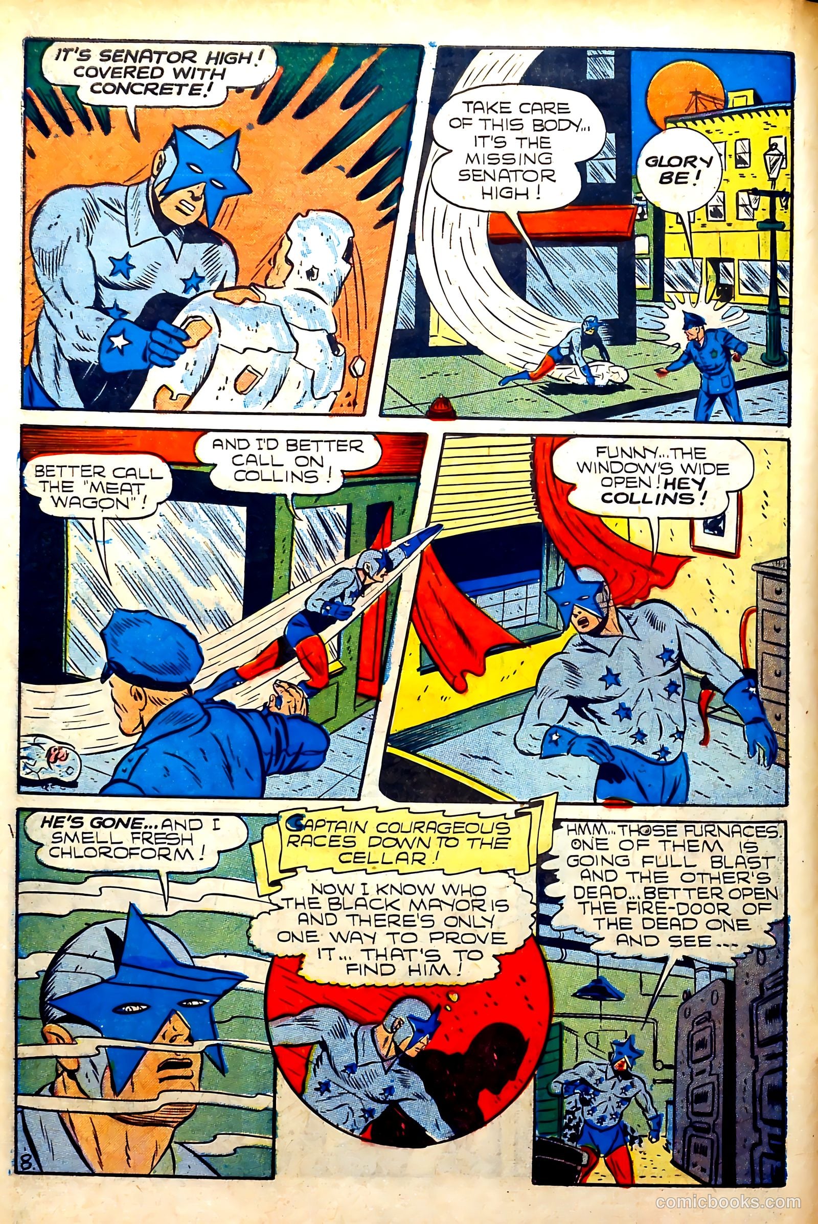 Captain Courageous Comics #6 — page 11 of 69