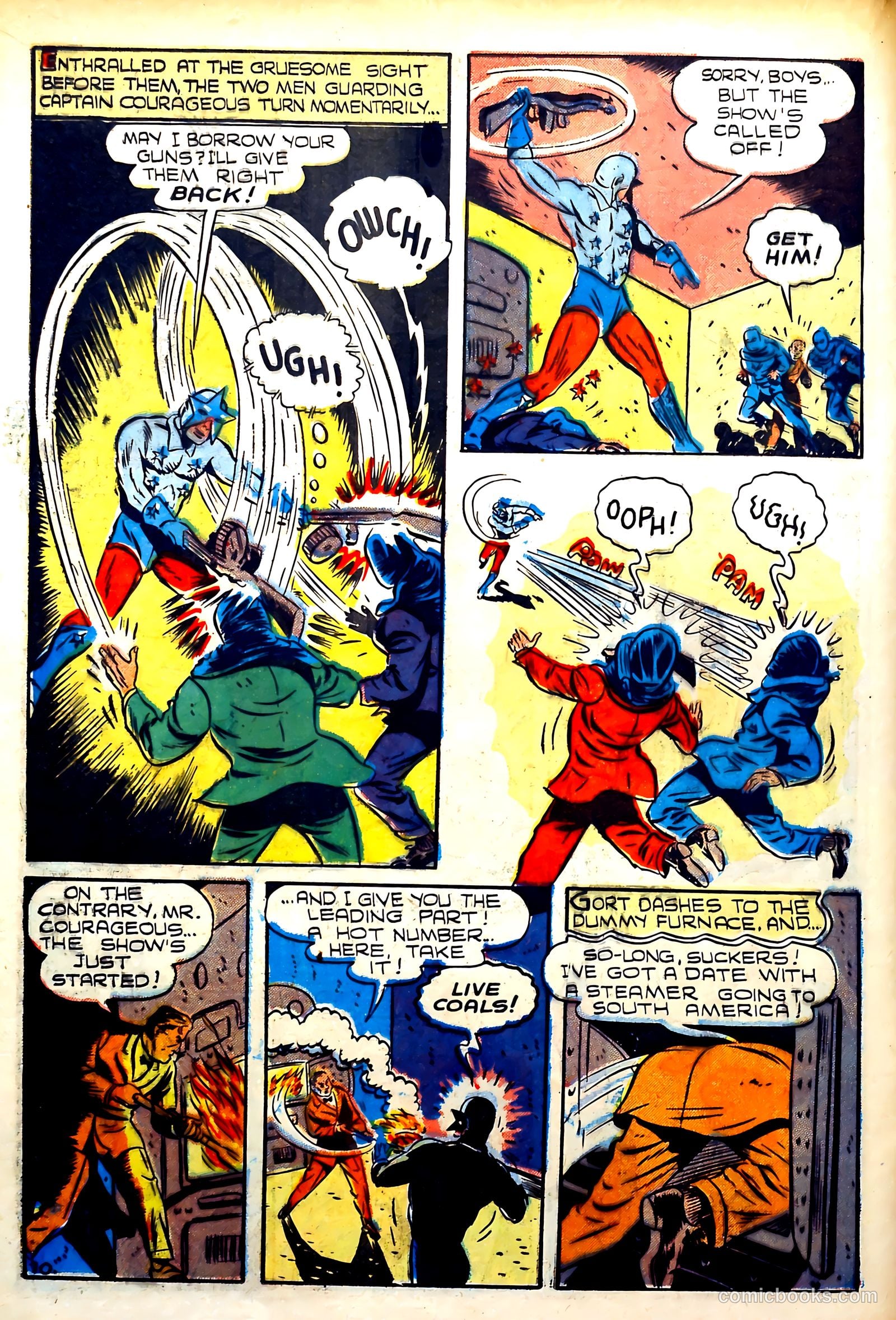 Captain Courageous Comics #6 — page 13 of 69
