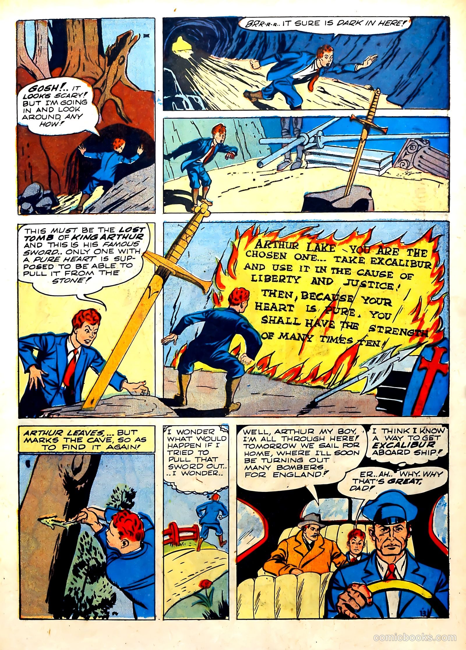 Captain Courageous Comics #6 — page 16 of 69