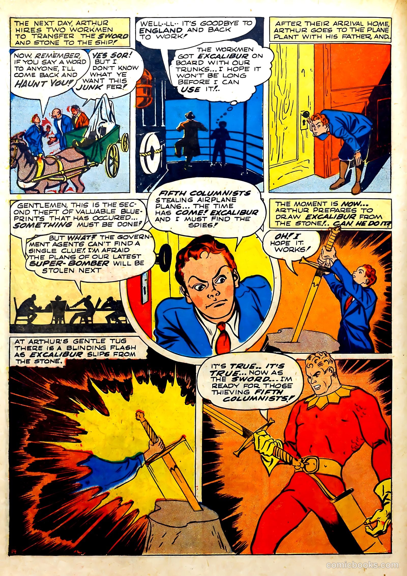Captain Courageous Comics #6 — page 17 of 69