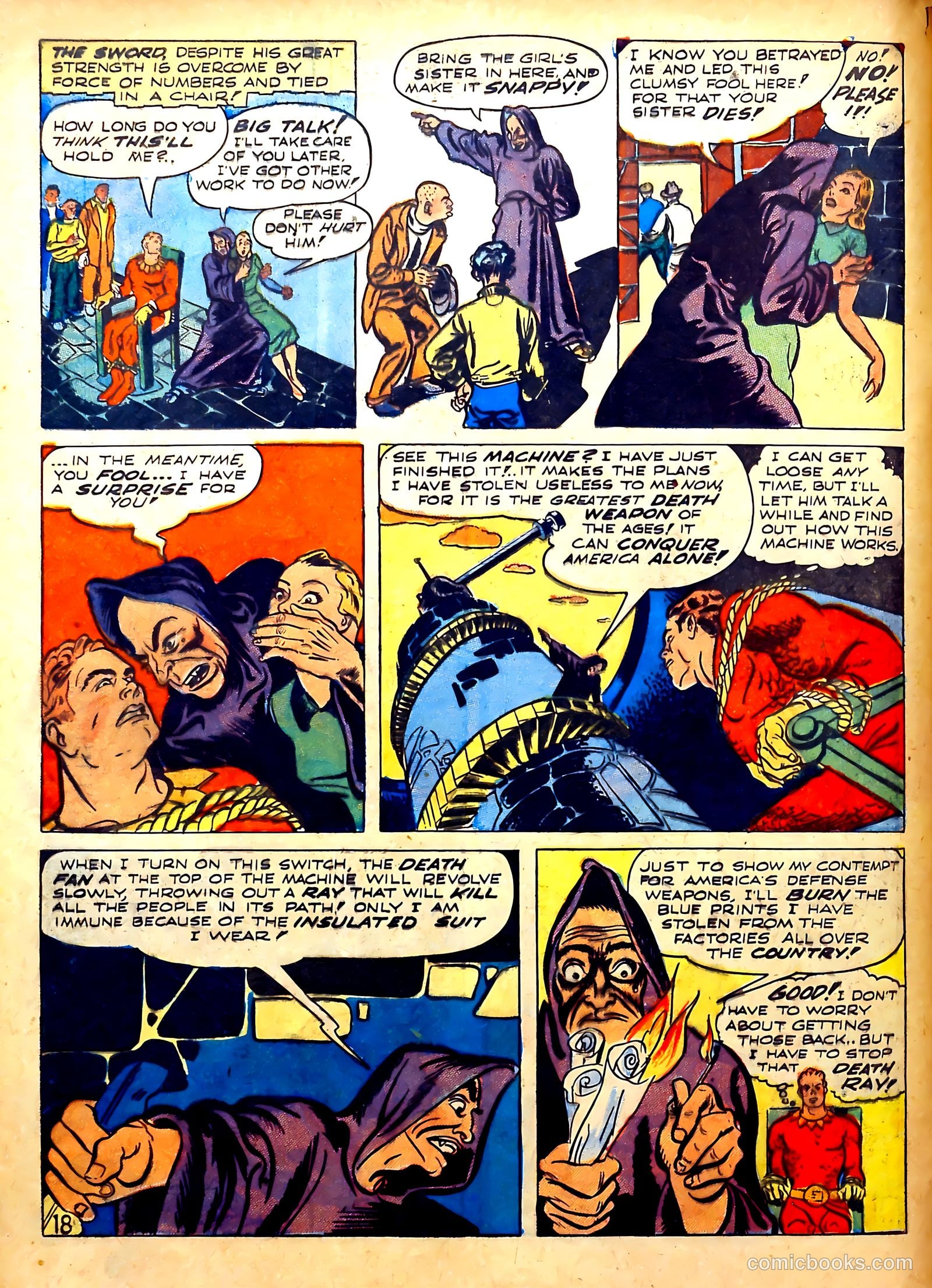 Captain Courageous Comics #6 — page 21 of 69