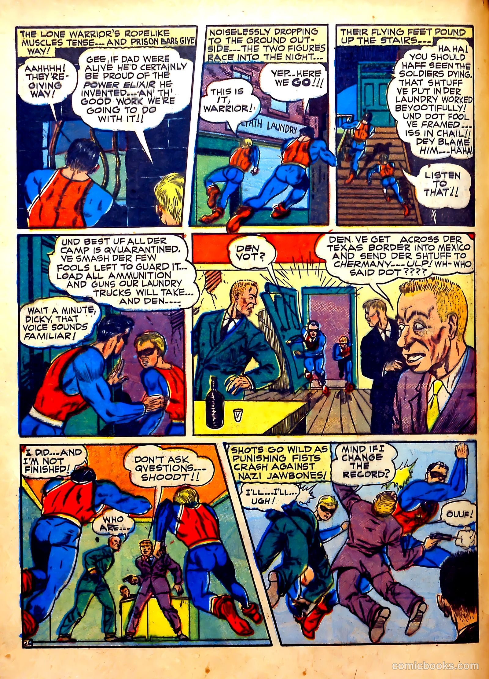 Captain Courageous Comics #6 — page 29 of 69