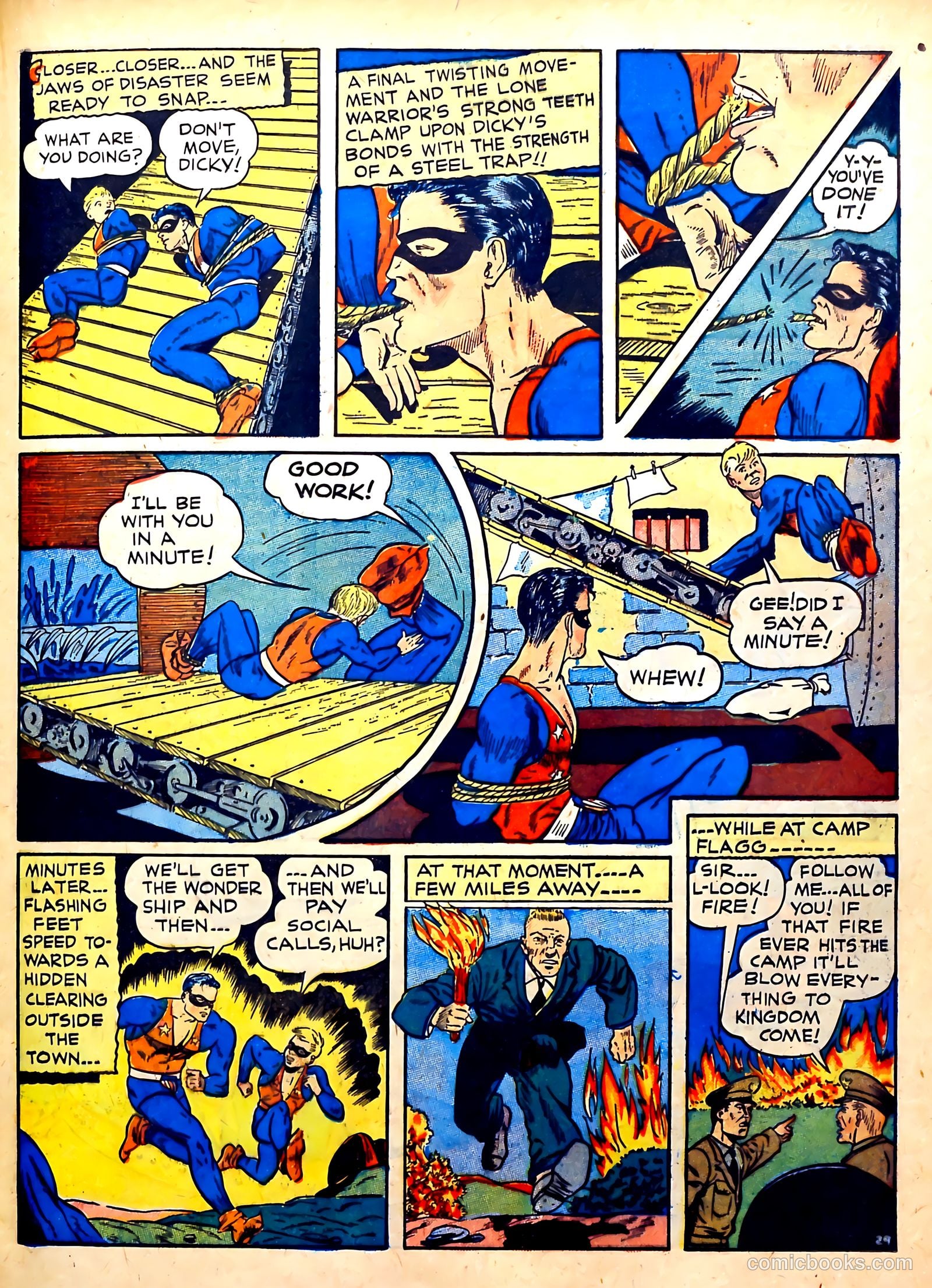 Captain Courageous Comics #6 — page 32 of 69