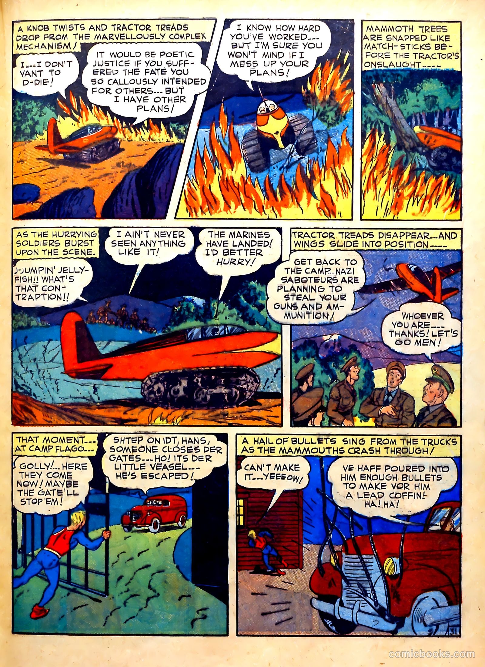 Captain Courageous Comics #6 — page 34 of 69
