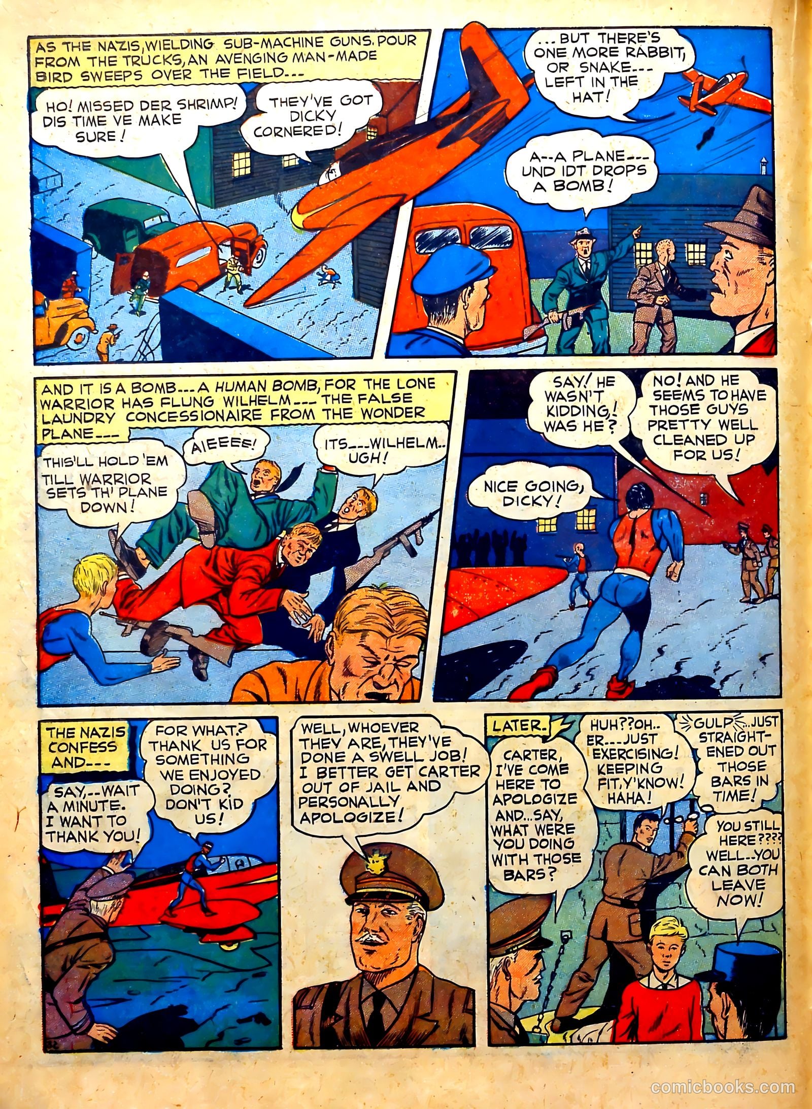 Captain Courageous Comics #6 — page 35 of 69