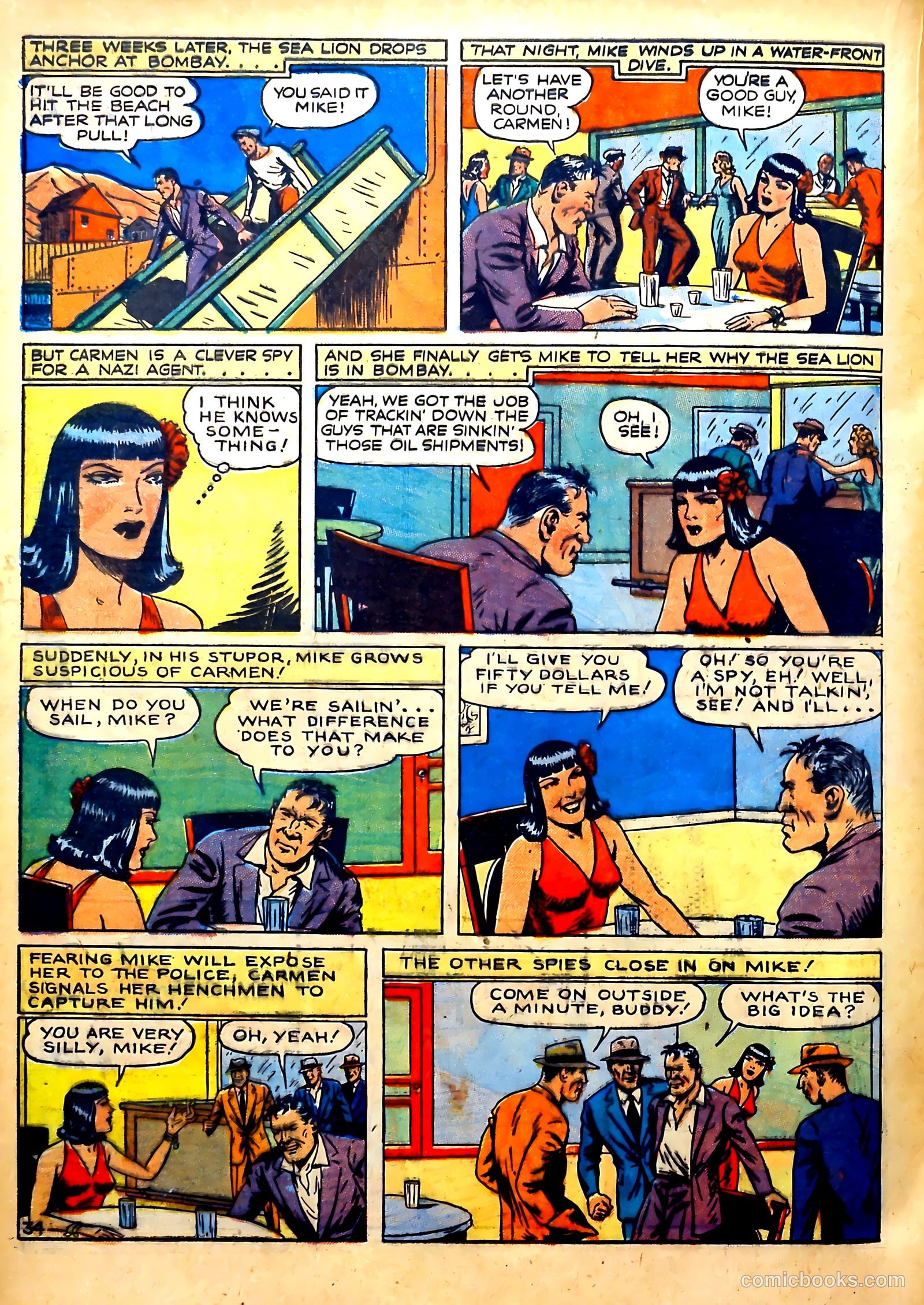 Captain Courageous Comics #6 — page 37 of 69