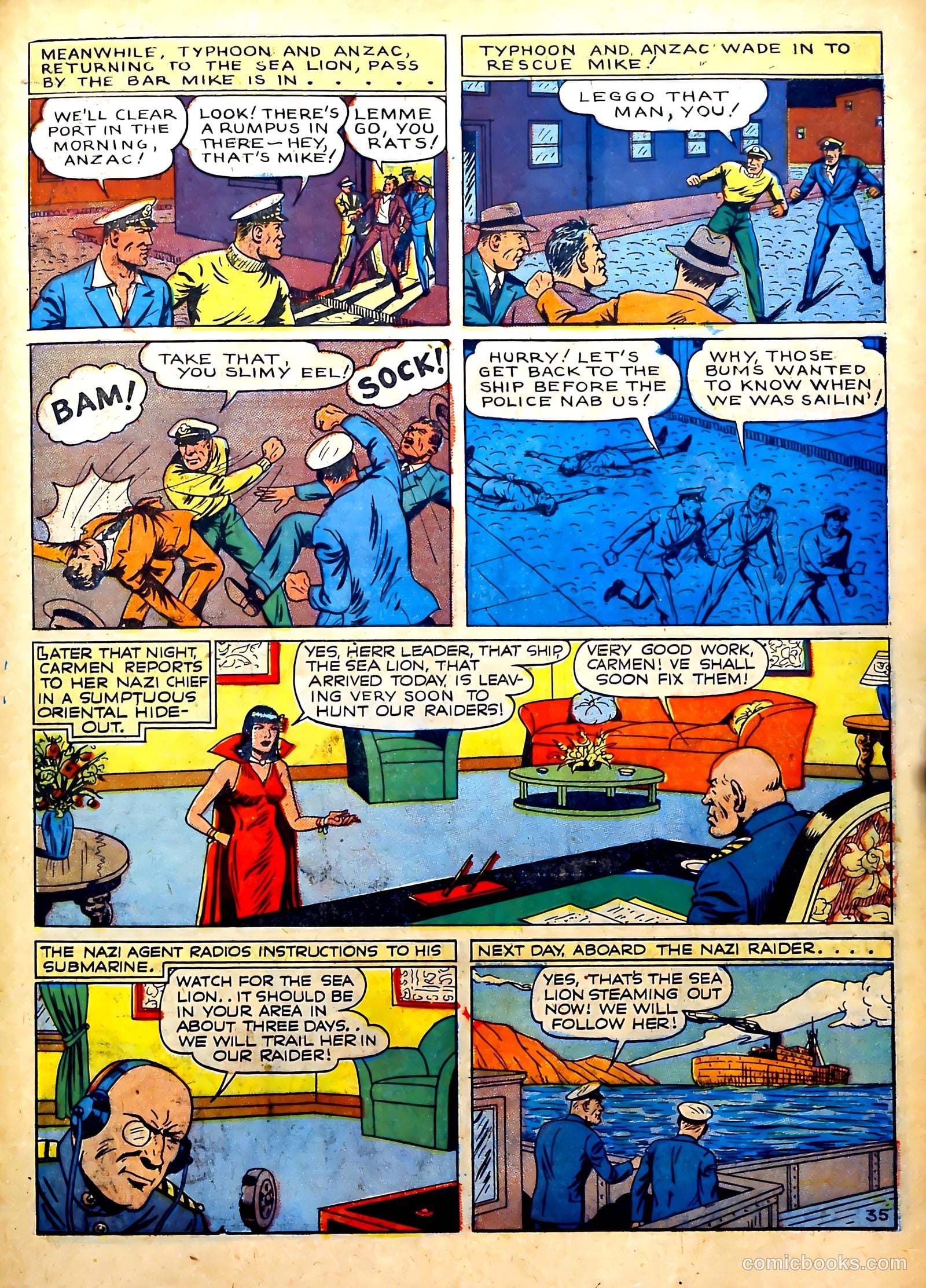 Captain Courageous Comics #6 — page 38 of 69