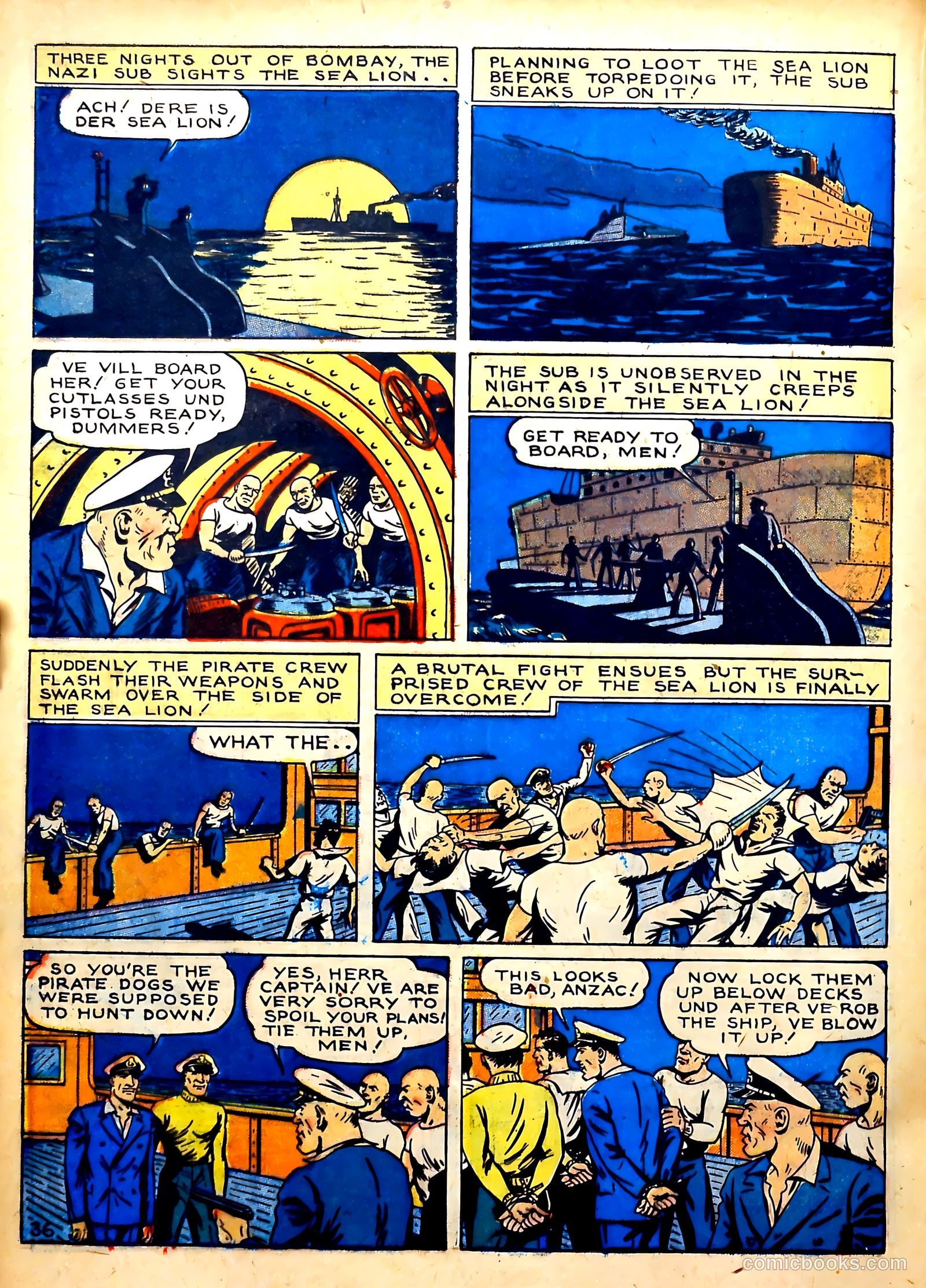 Captain Courageous Comics #6 — page 39 of 69
