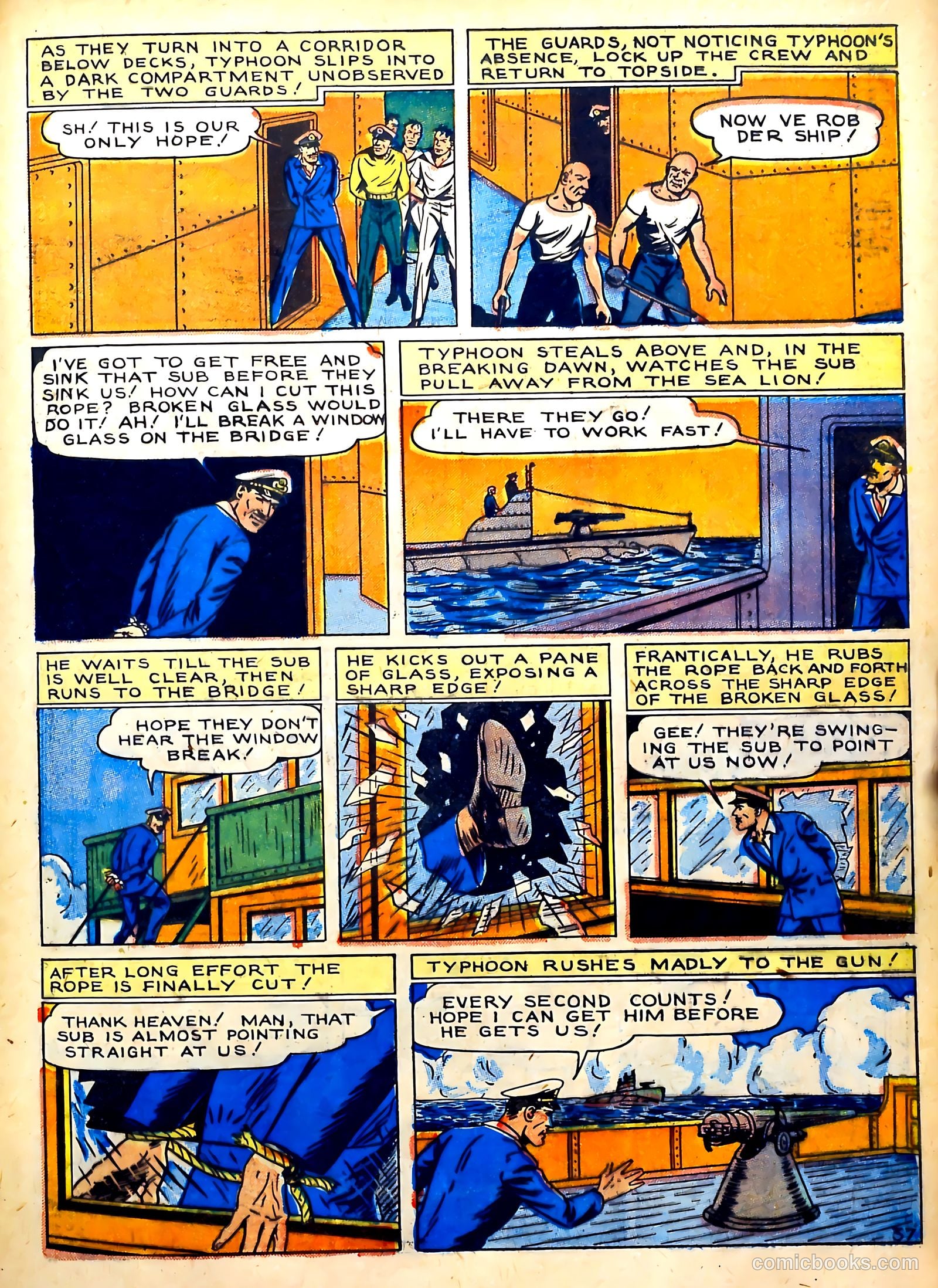 Captain Courageous Comics #6 — page 40 of 69