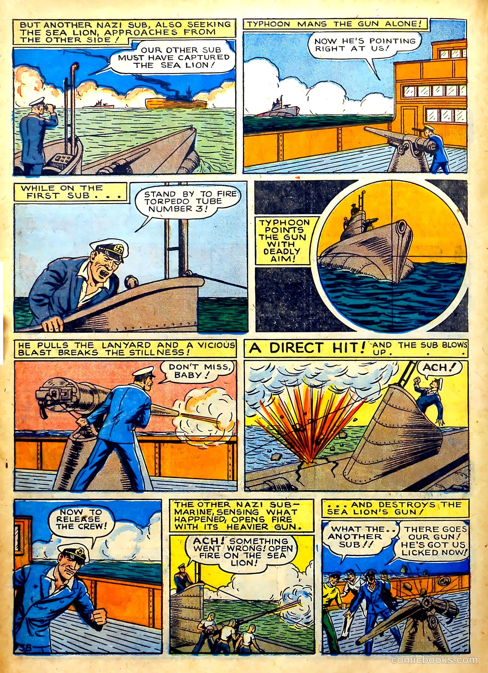 Captain Courageous Comics #6 — page 41 of 69