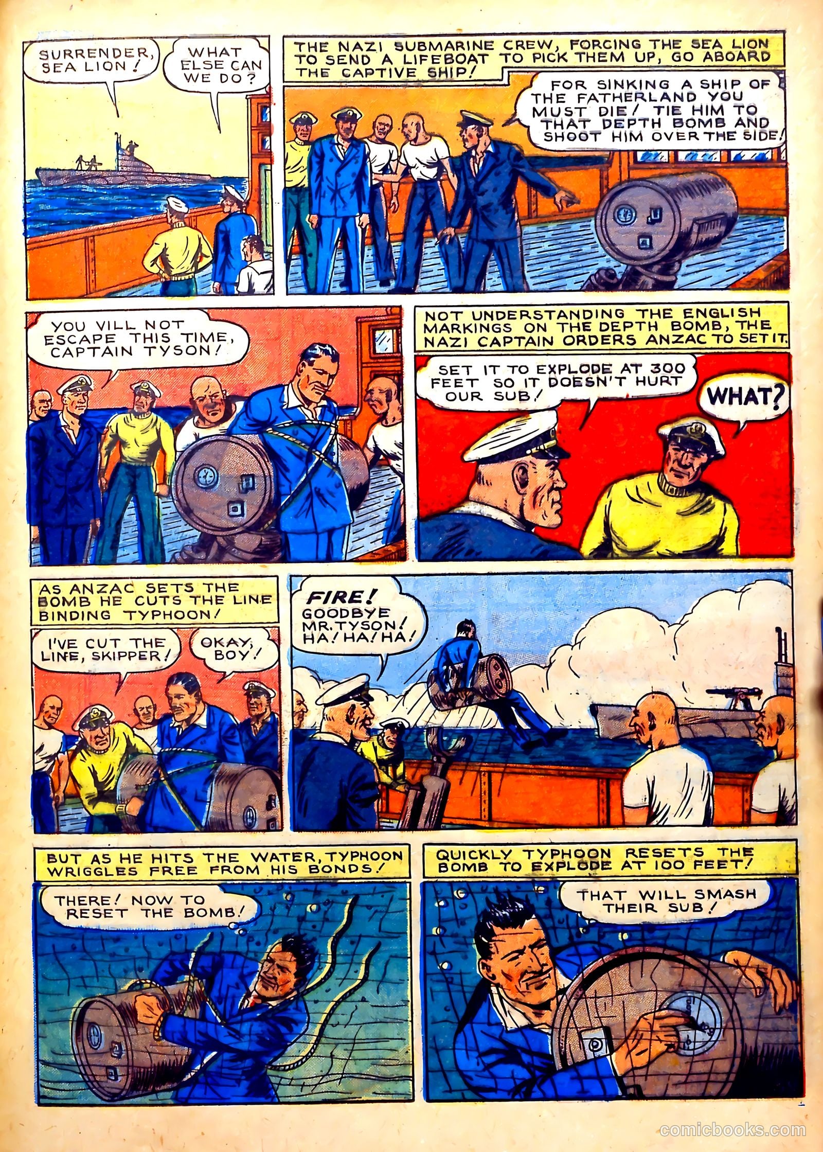 Captain Courageous Comics #6 — page 42 of 69