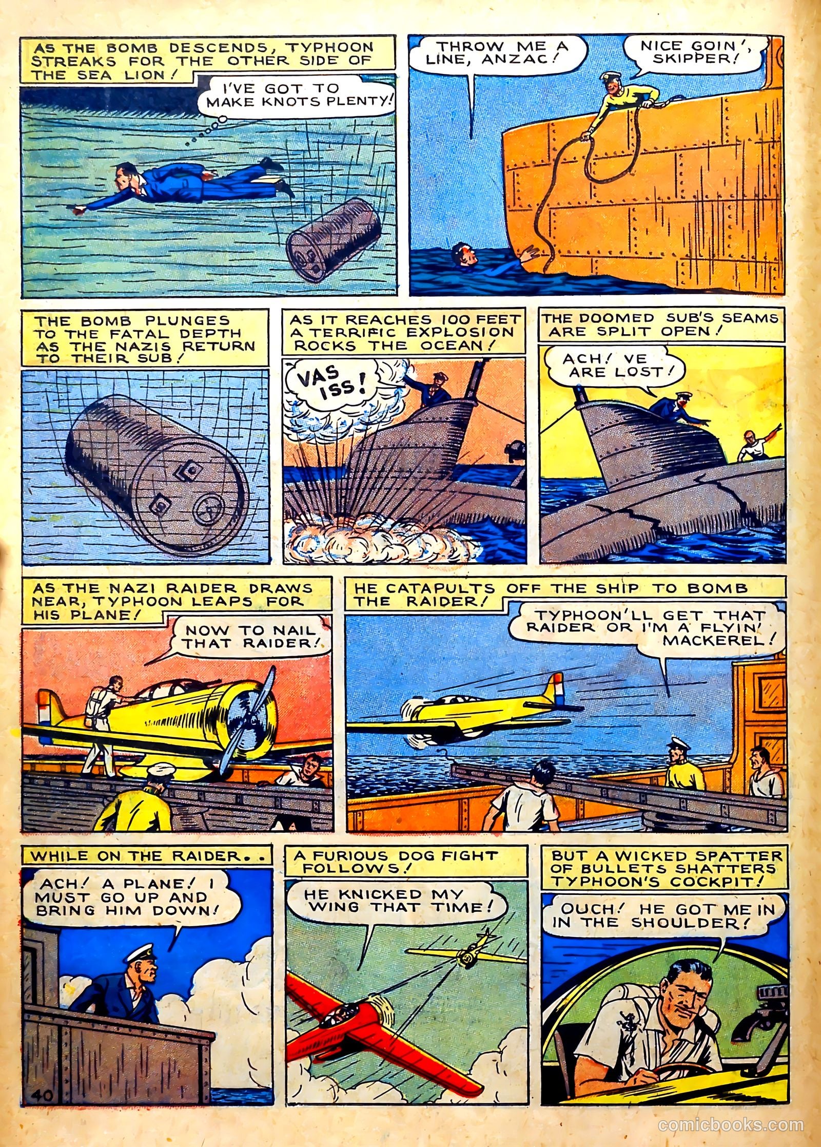 Captain Courageous Comics #6 — page 43 of 69