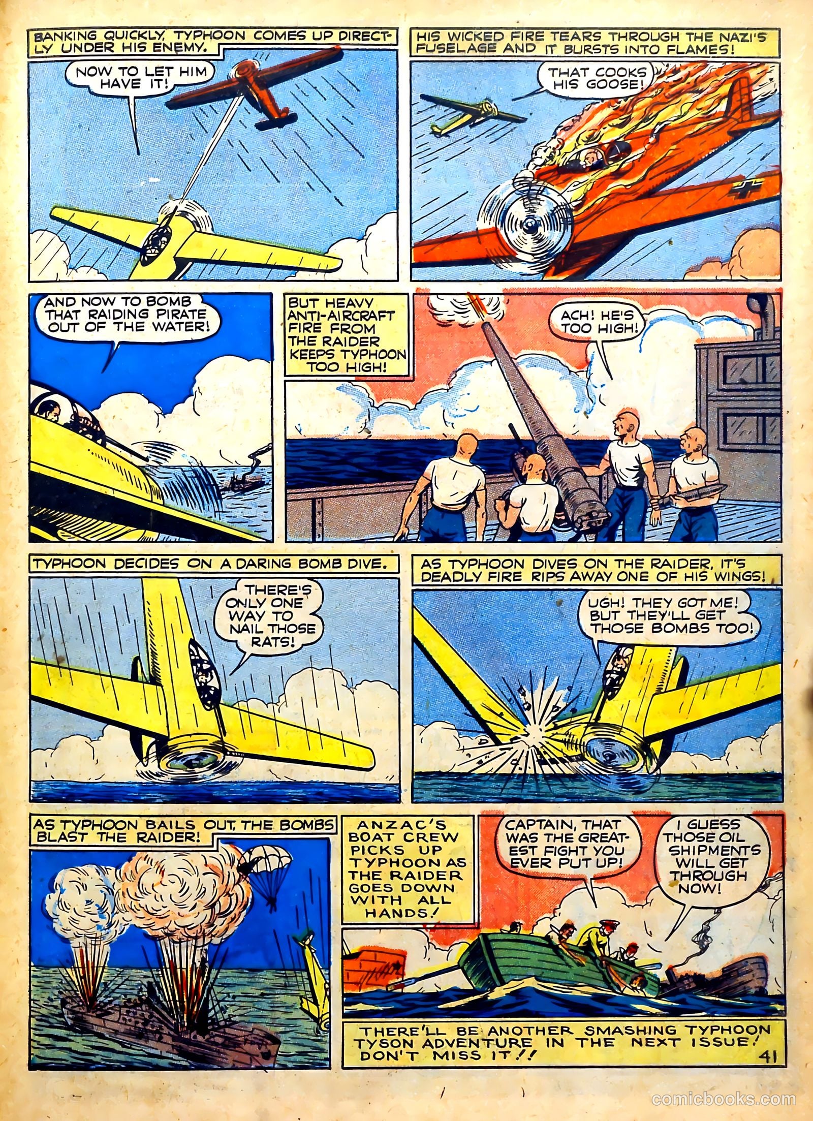 Captain Courageous Comics #6 — page 44 of 69
