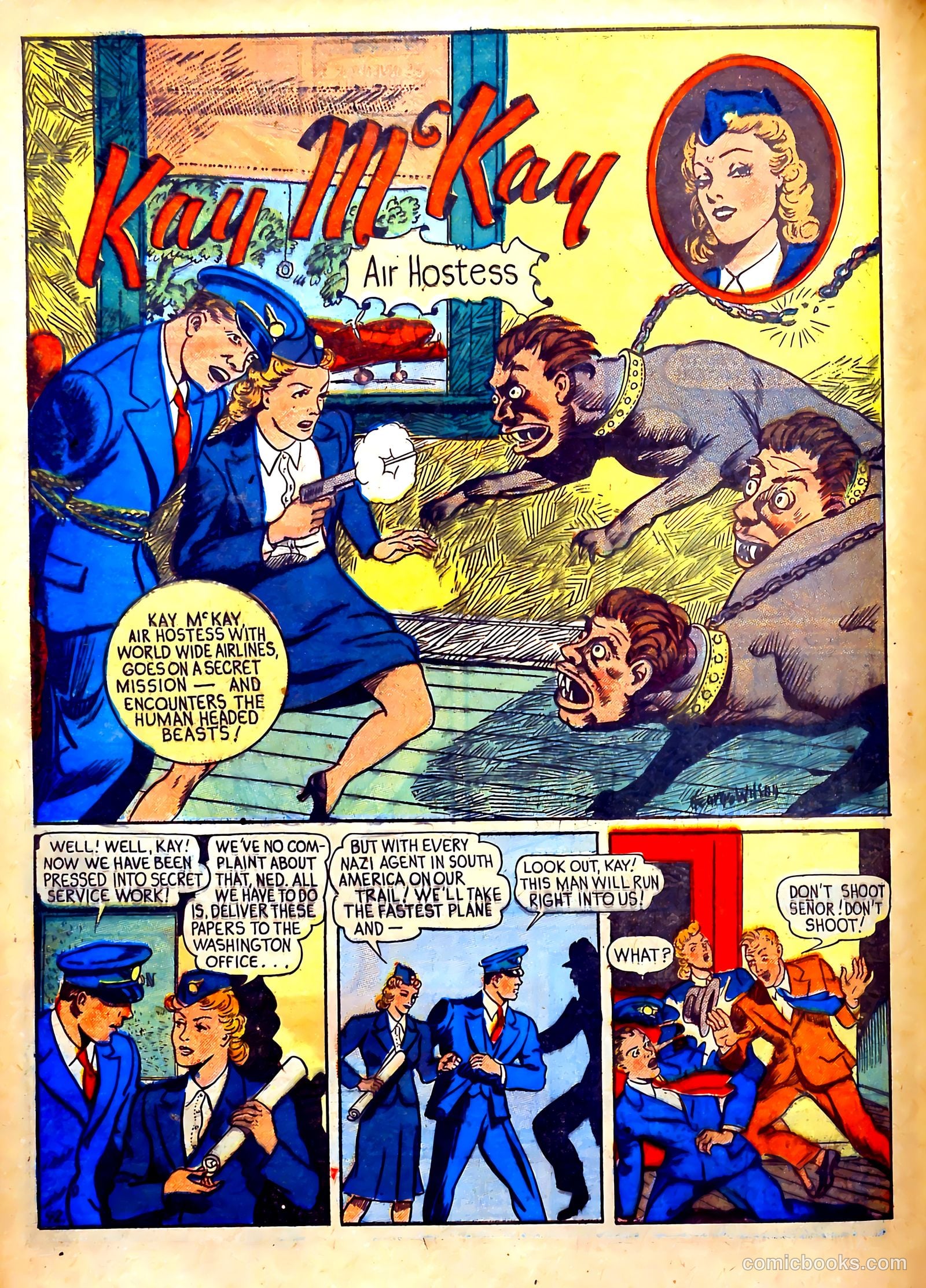 Captain Courageous Comics #6 — page 45 of 69