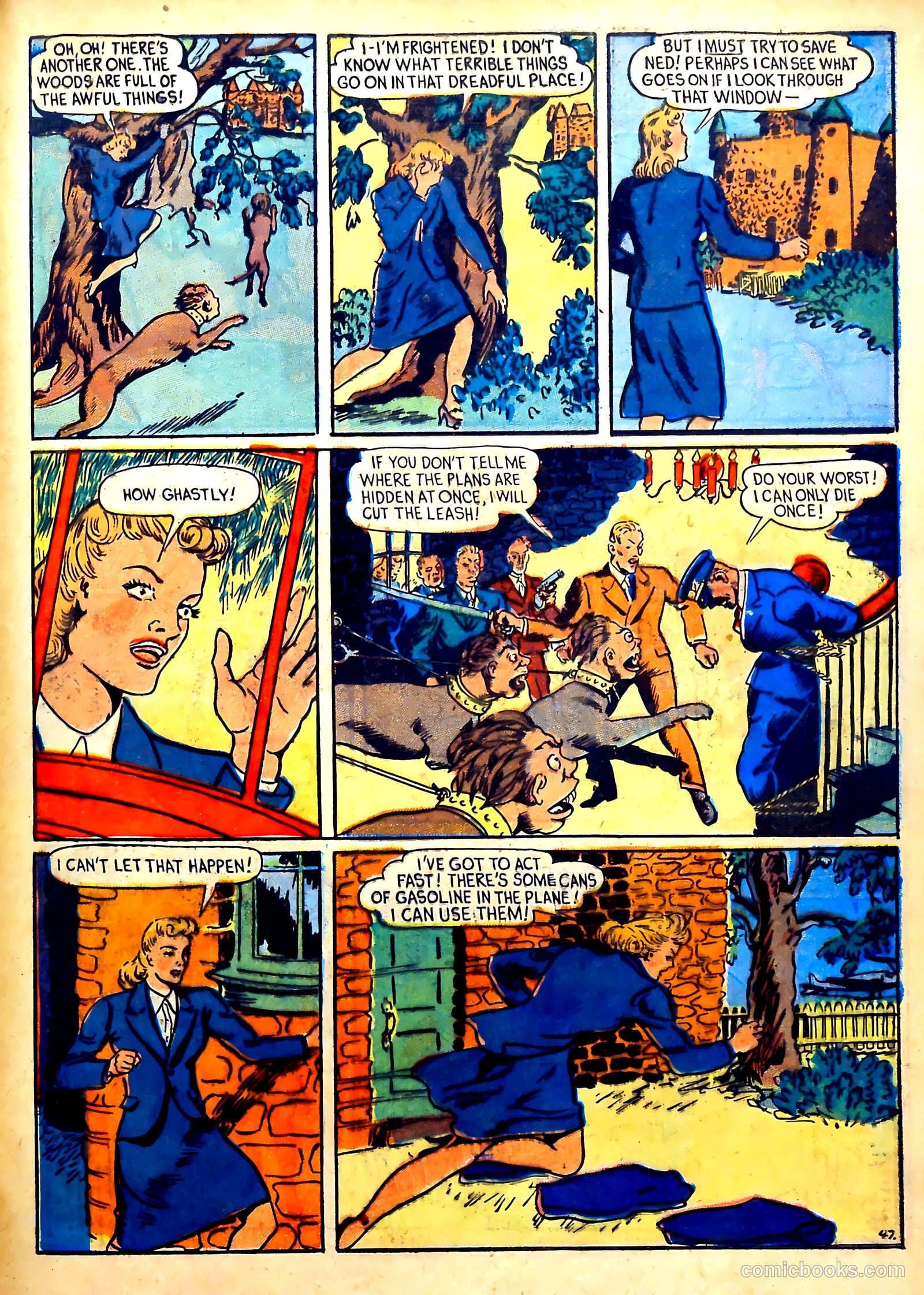 Captain Courageous Comics #6 — page 50 of 69