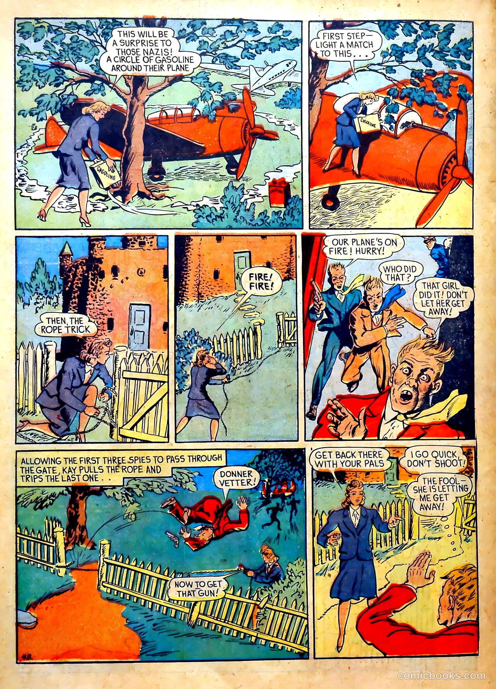 Captain Courageous Comics #6 — page 51 of 69