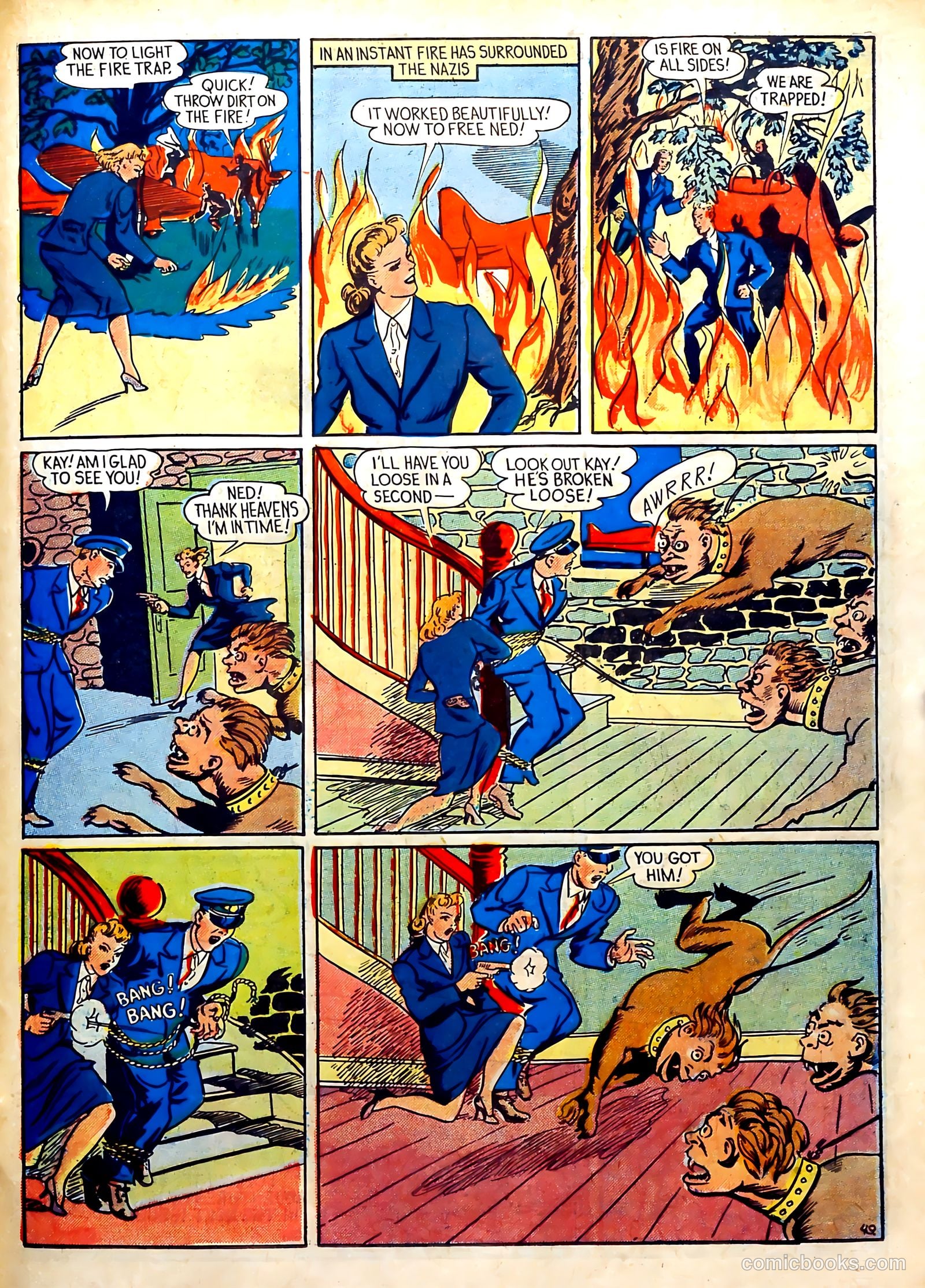 Captain Courageous Comics #6 — page 52 of 69