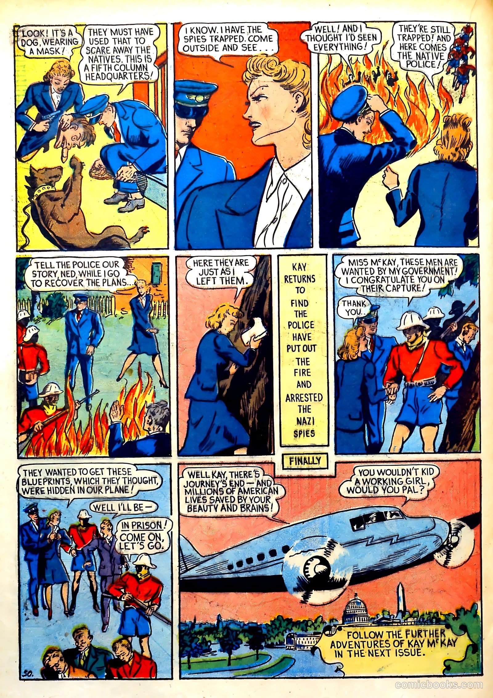 Captain Courageous Comics #6 — page 53 of 69
