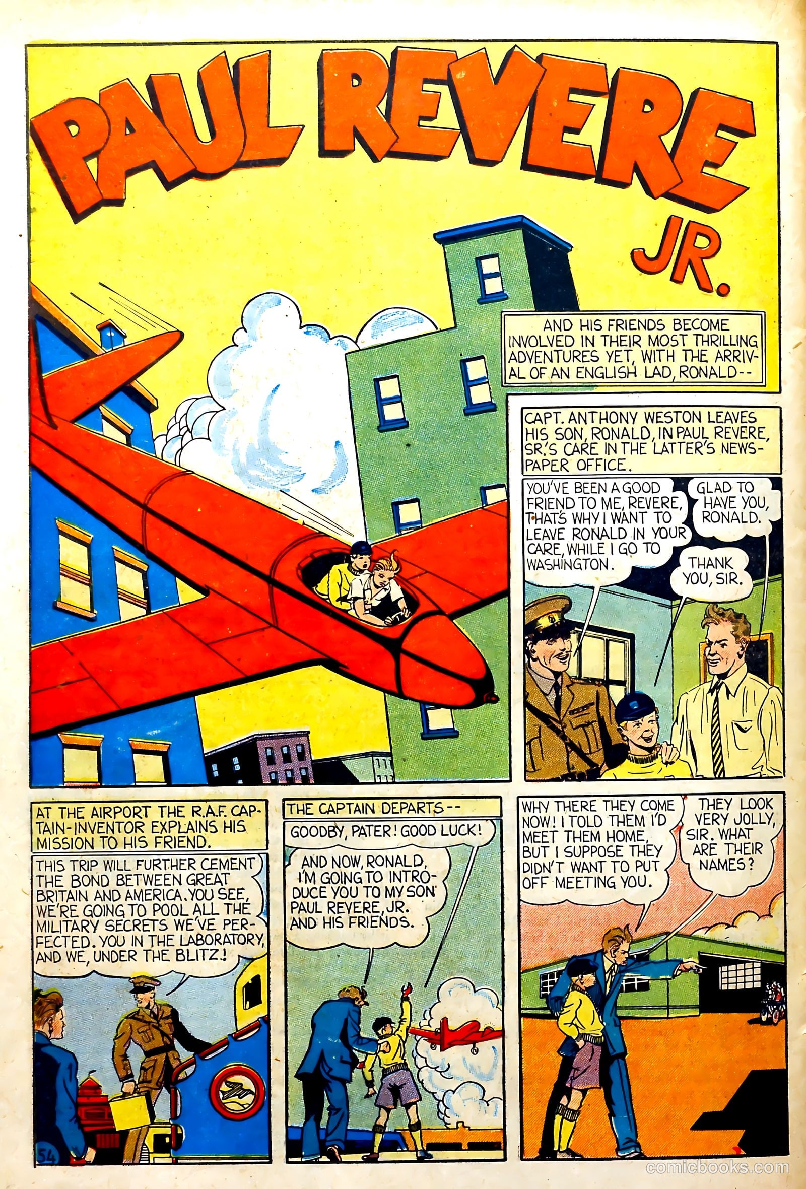 Captain Courageous Comics #6 — page 57 of 69