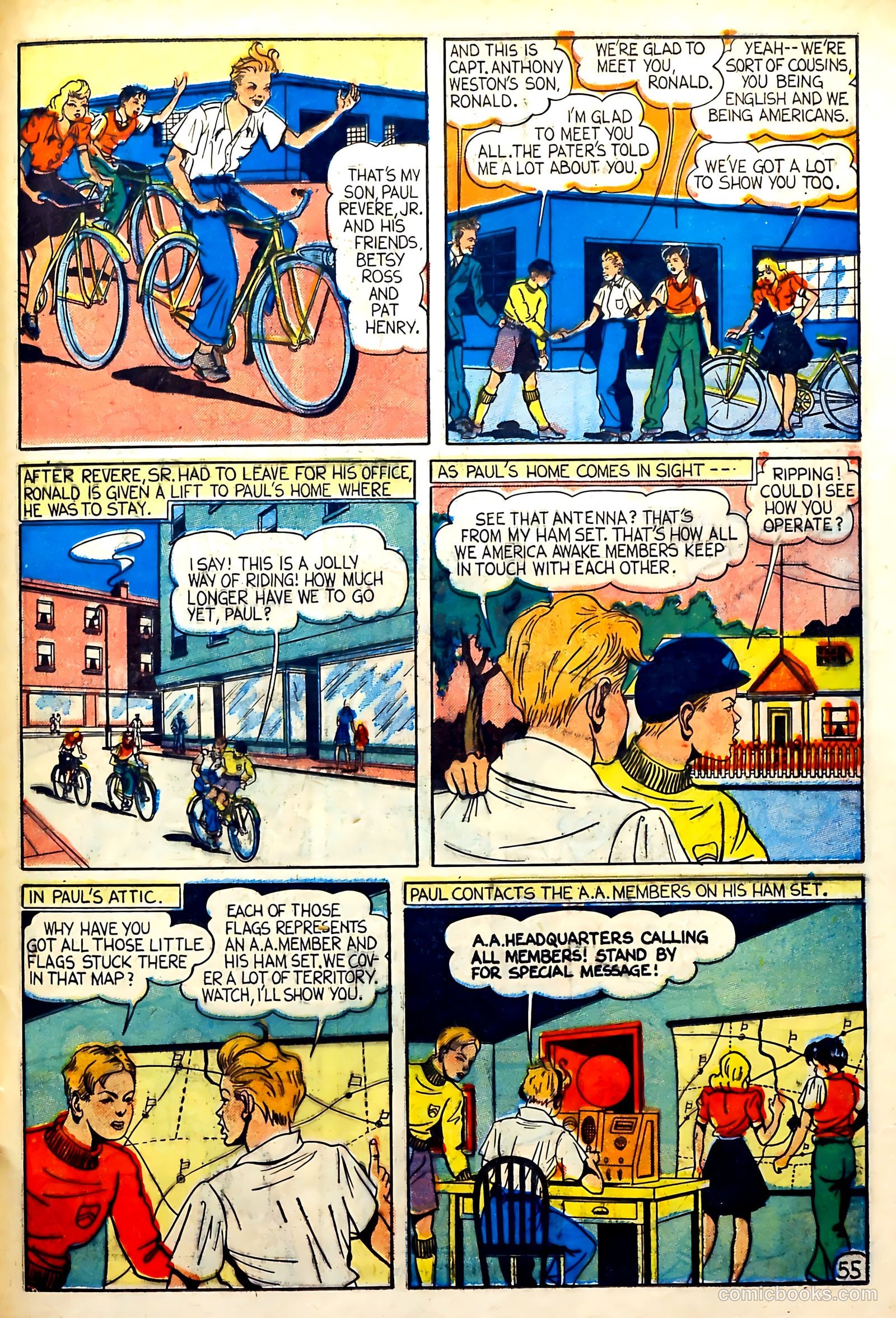 Captain Courageous Comics #6 — page 58 of 69