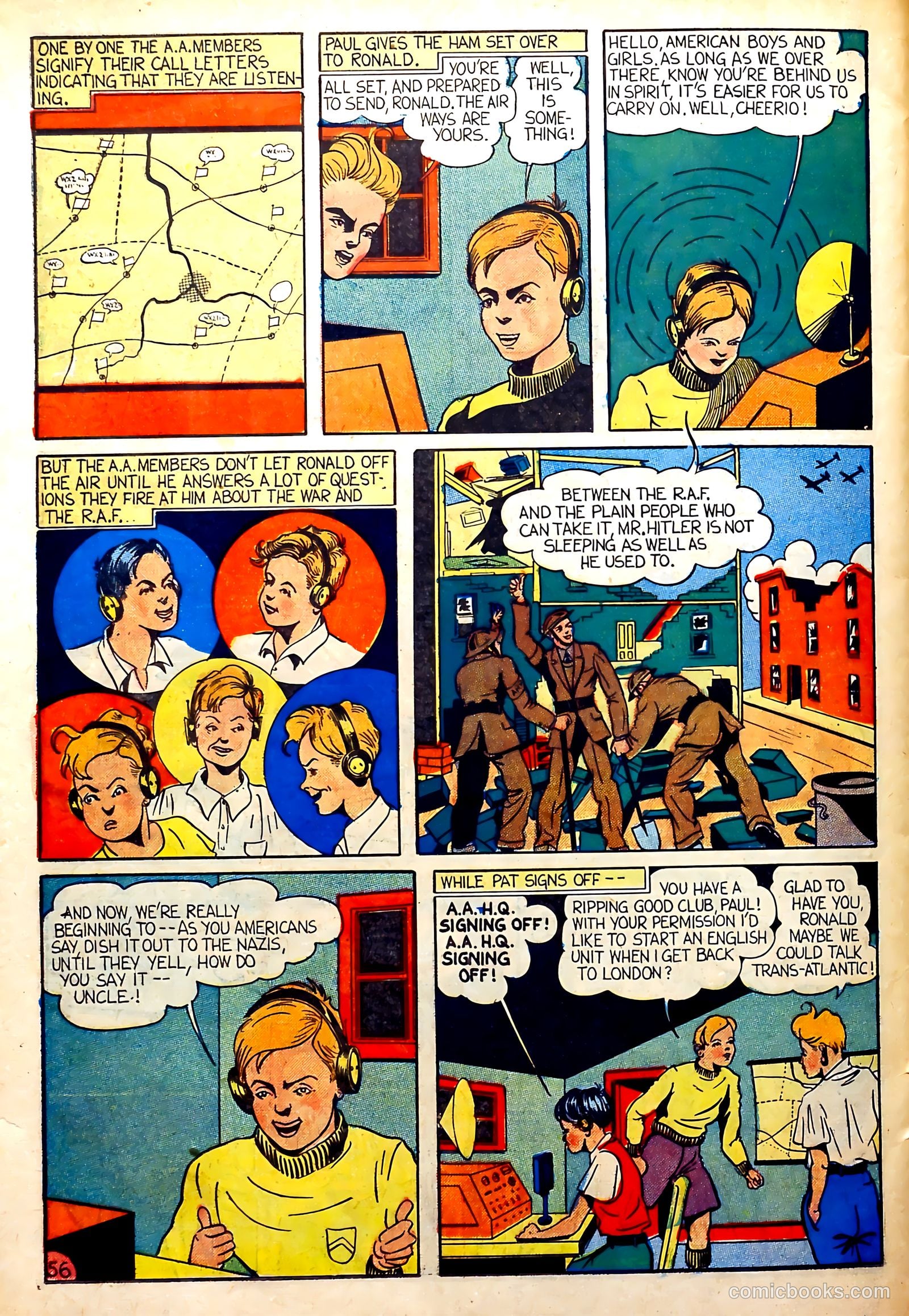 Captain Courageous Comics #6 — page 59 of 69