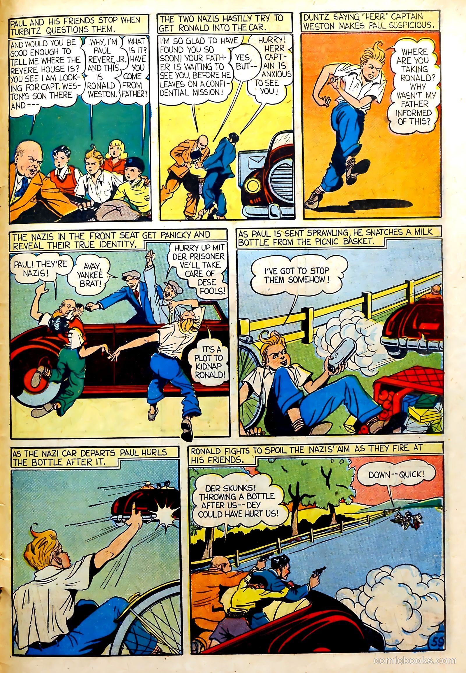 Captain Courageous Comics #6 — page 62 of 69