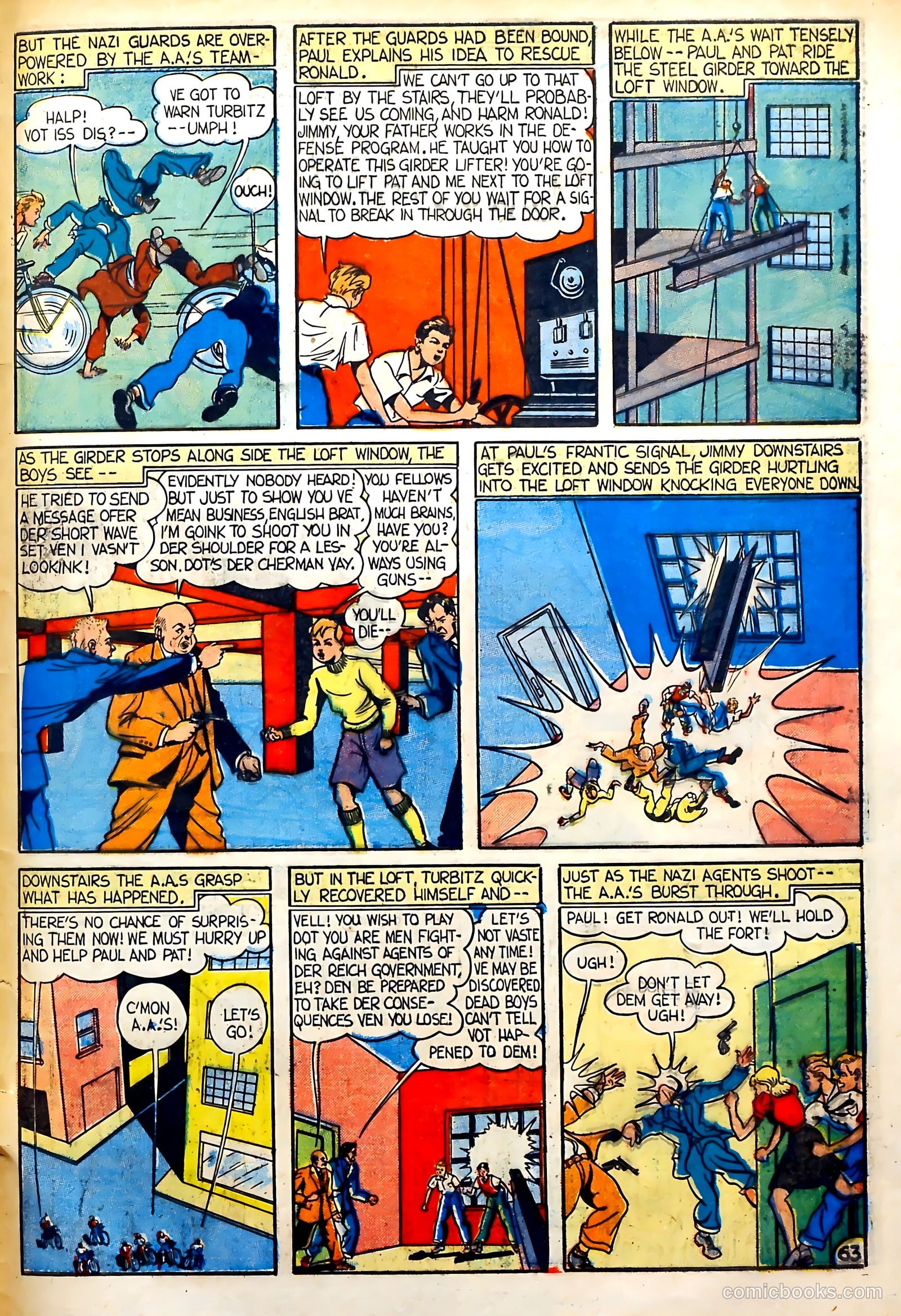 Captain Courageous Comics #6 — page 66 of 69