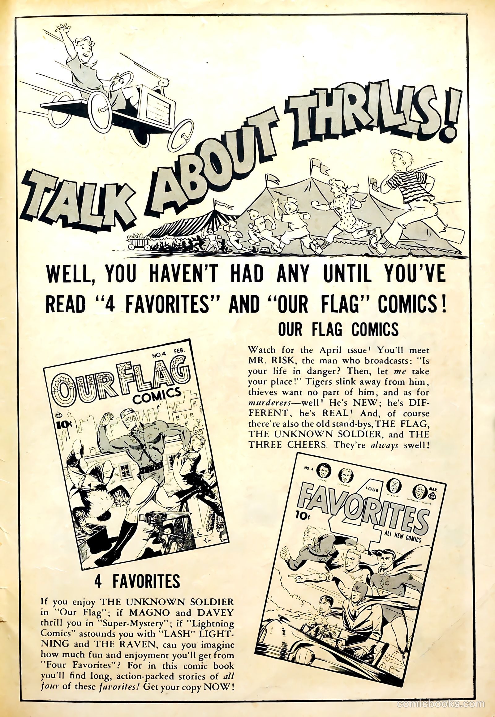 Captain Courageous Comics #6 — page 68 of 69