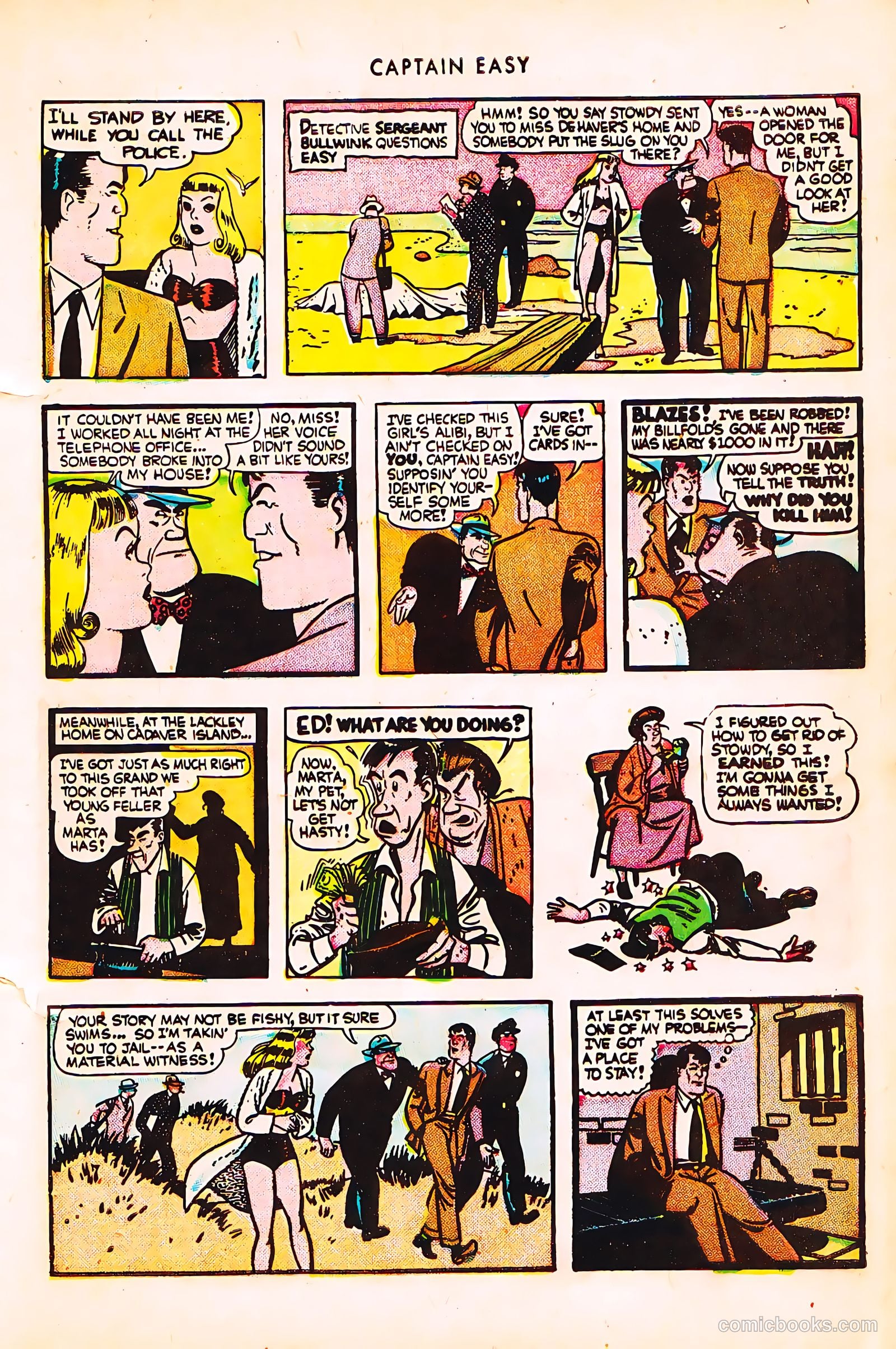 Captain Easy #10 — page 8 of 53