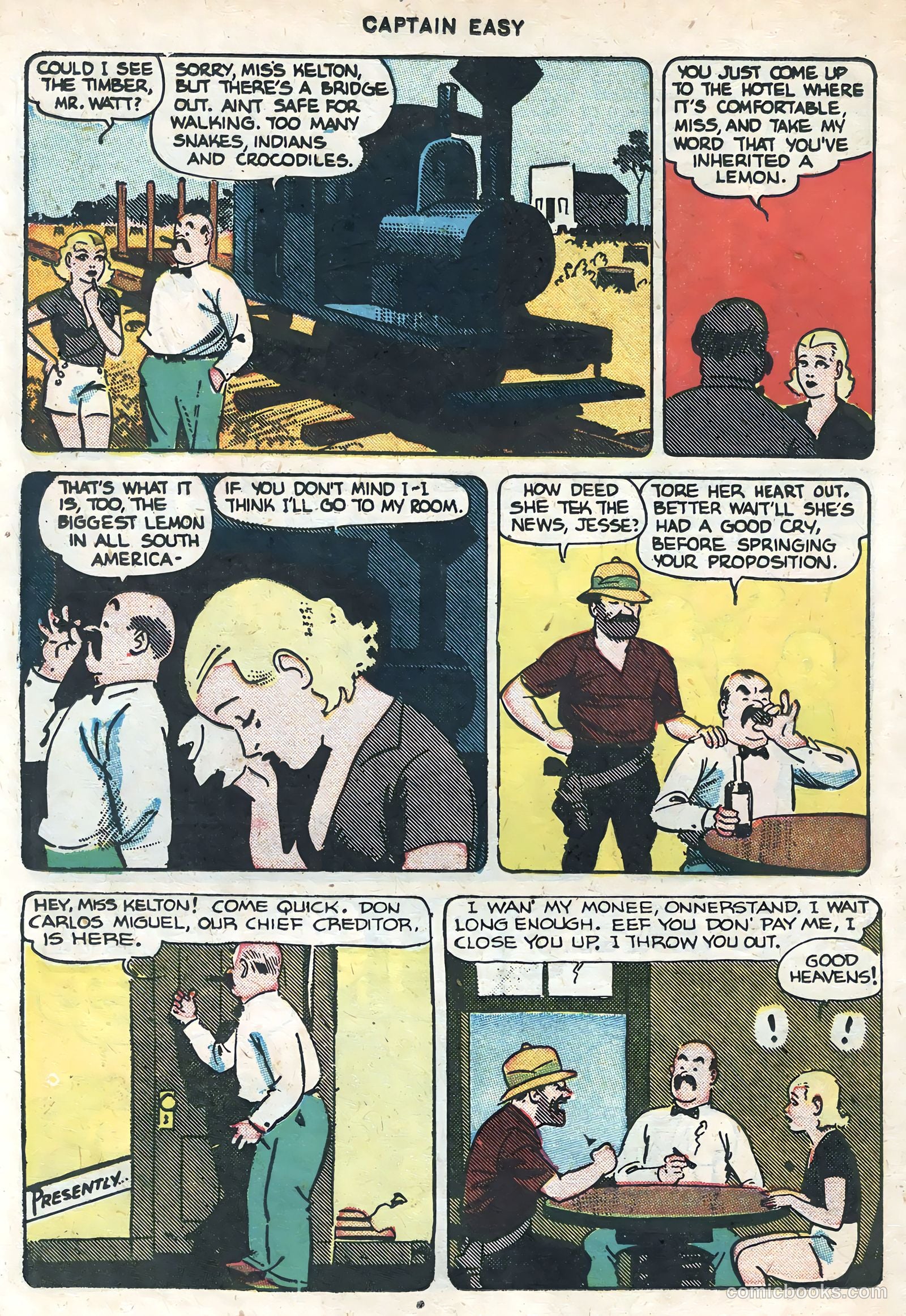 Captain Easy #11 — page 38 of 52
