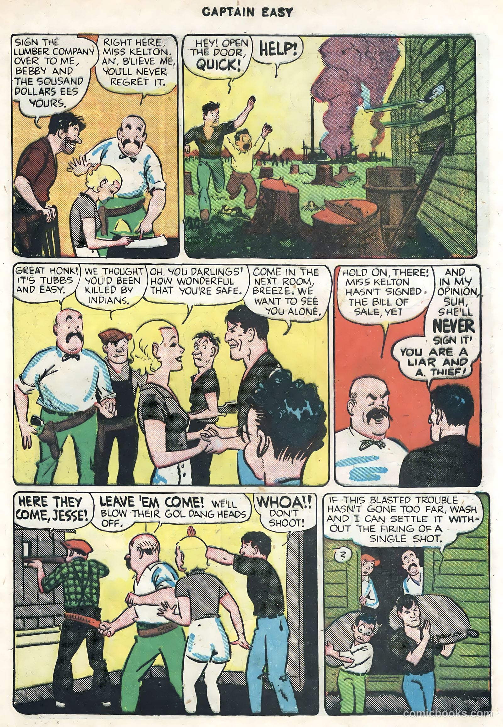 Captain Easy #11 — page 45 of 52