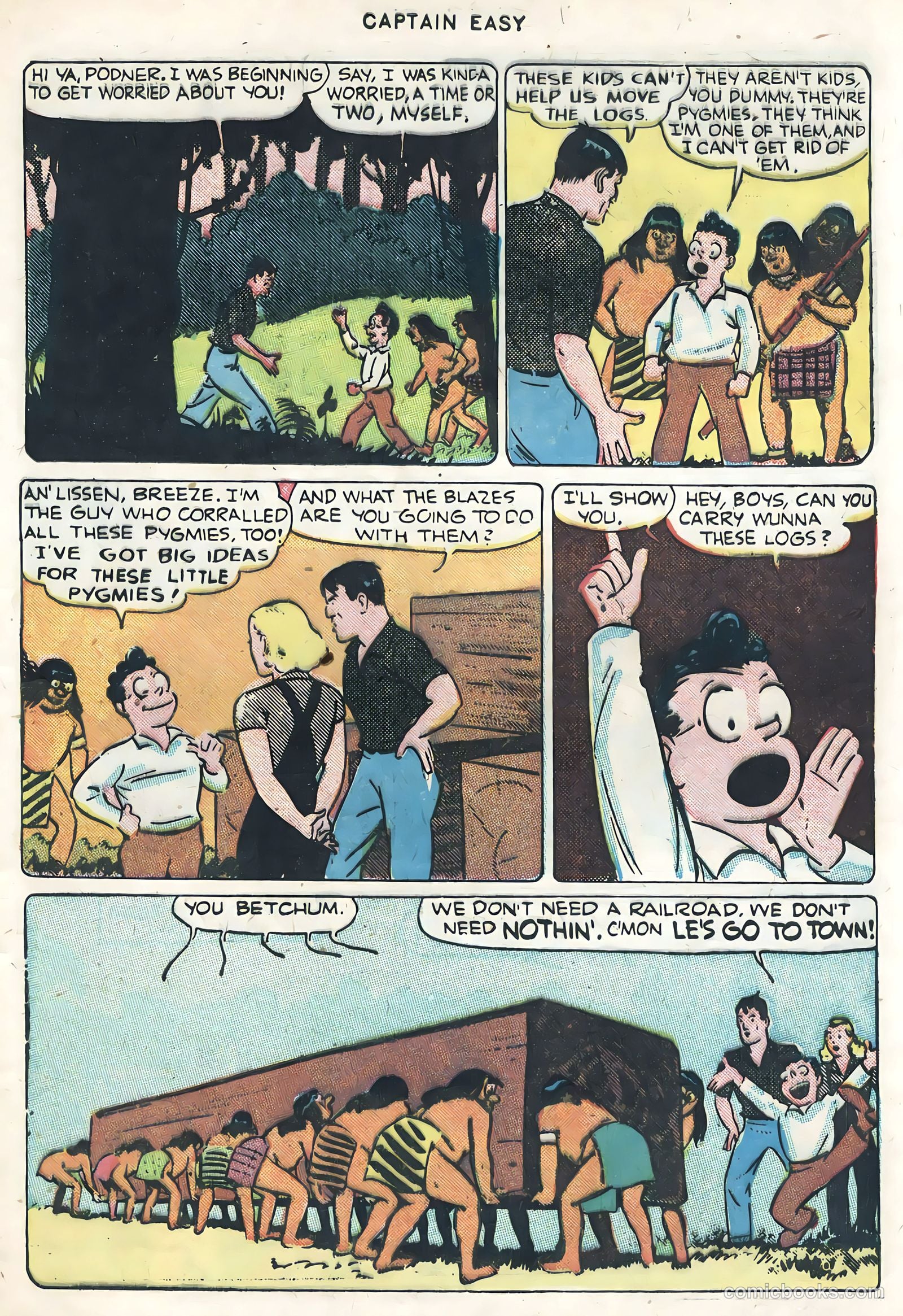 Captain Easy #11 — page 47 of 52