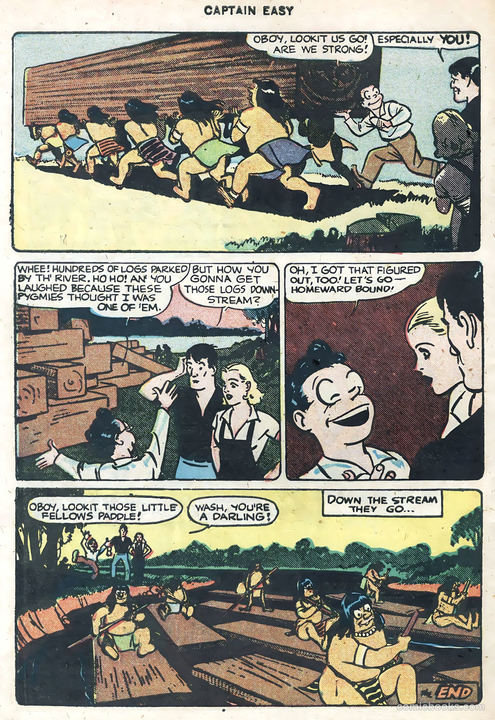 Captain Easy #11 — page 48 of 52