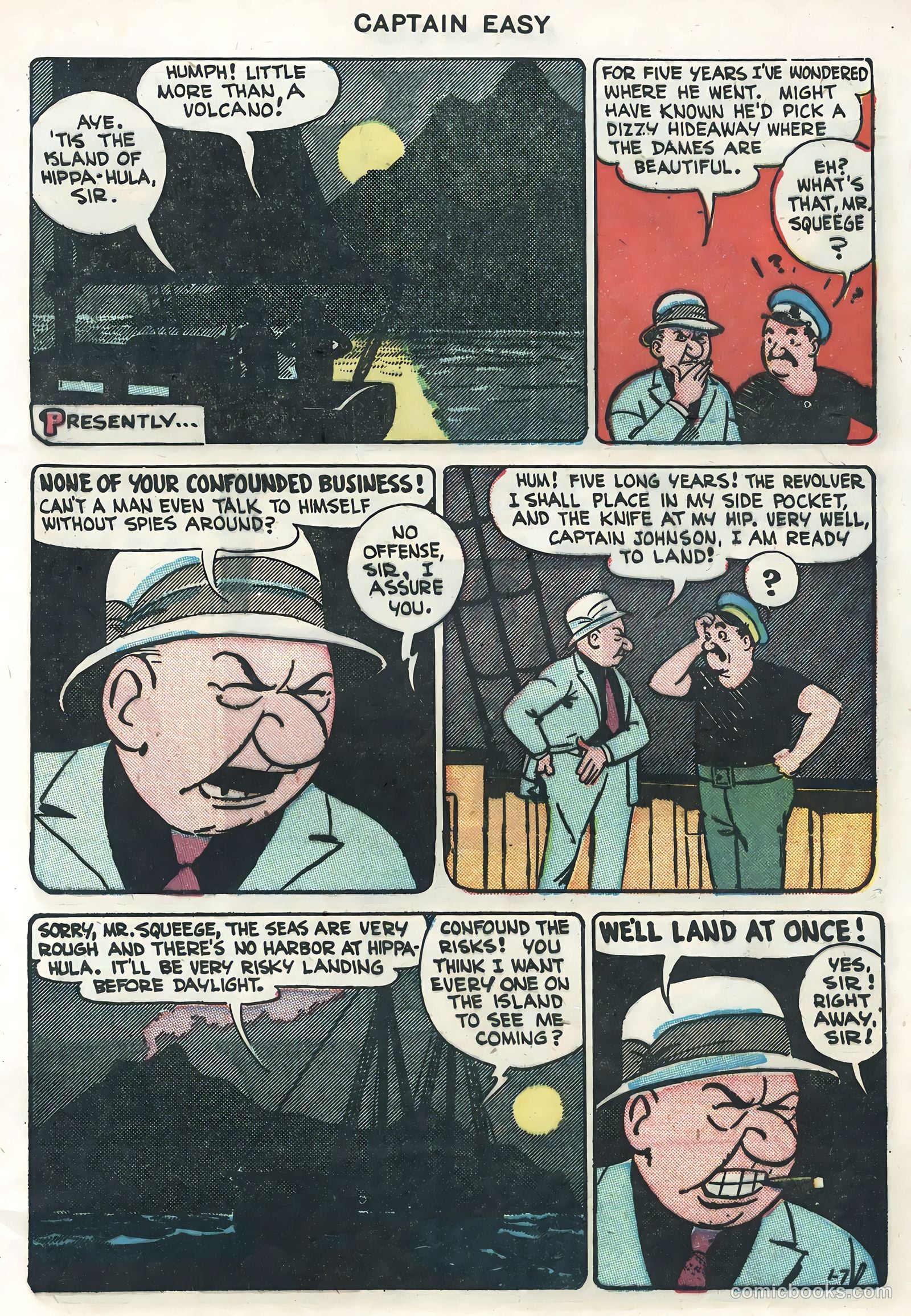 Captain Easy #12 — page 9 of 52