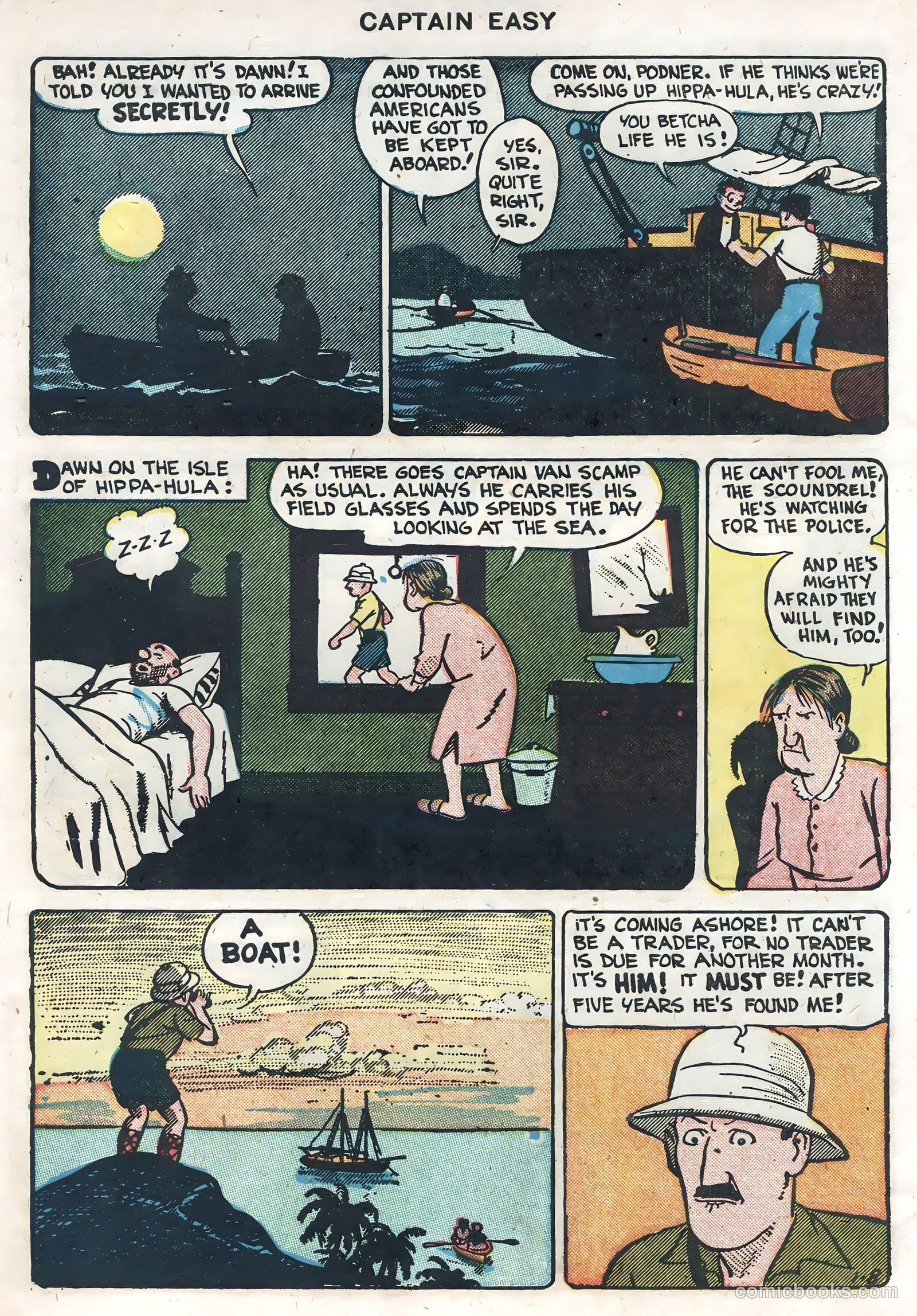 Captain Easy #12 — page 10 of 52