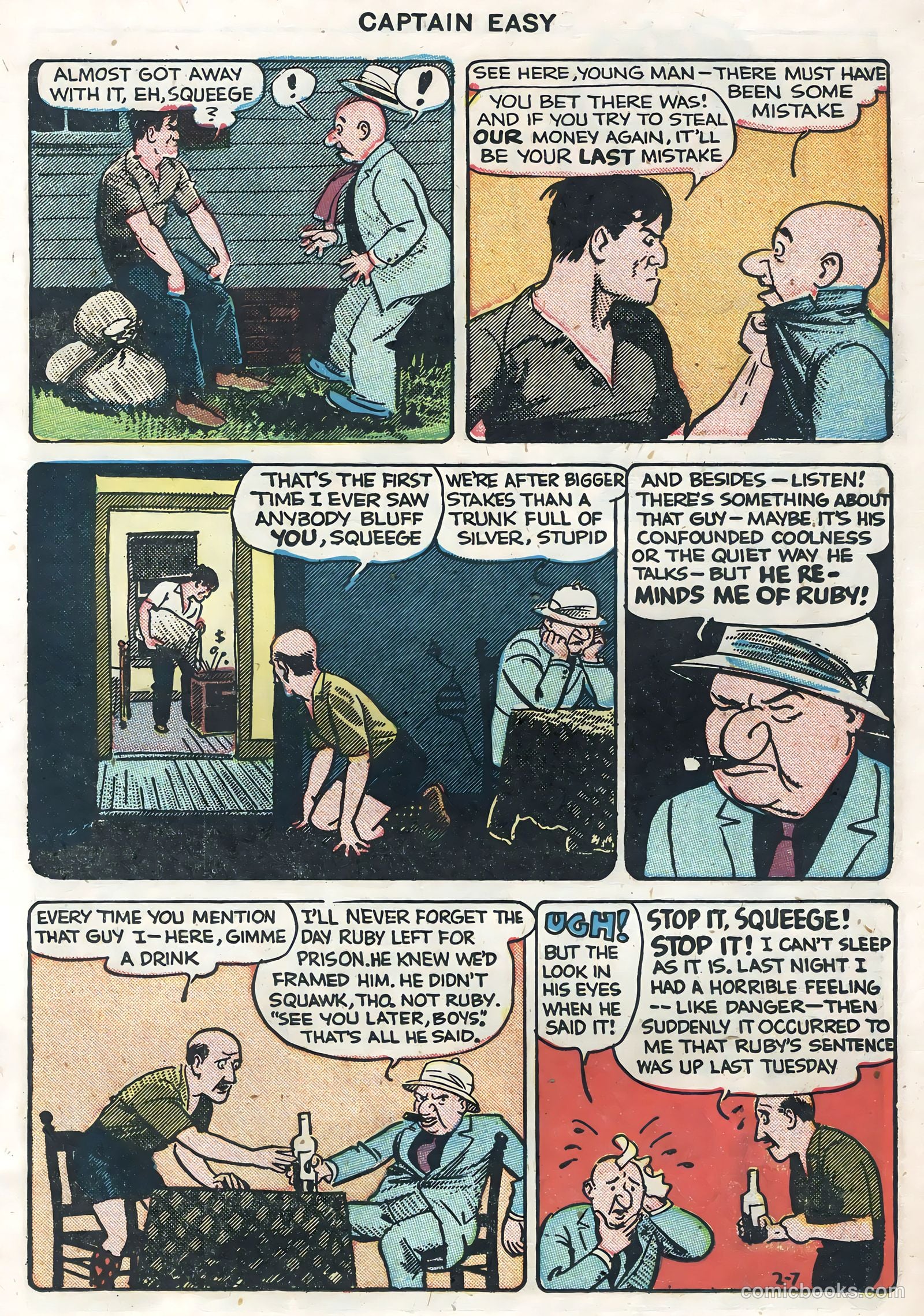 Captain Easy #12 — page 19 of 52