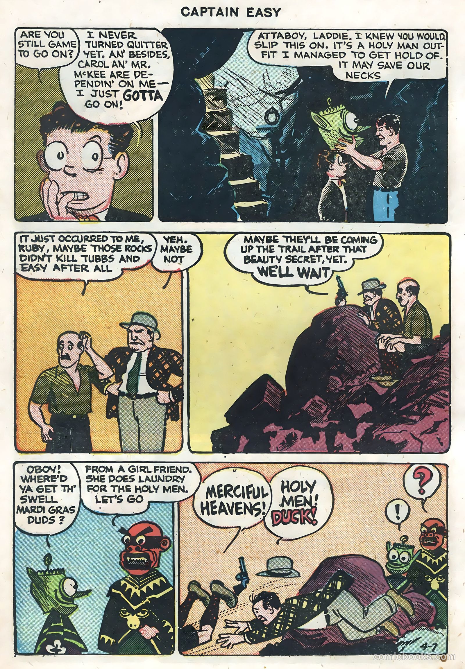 Captain Easy #12 — page 34 of 52