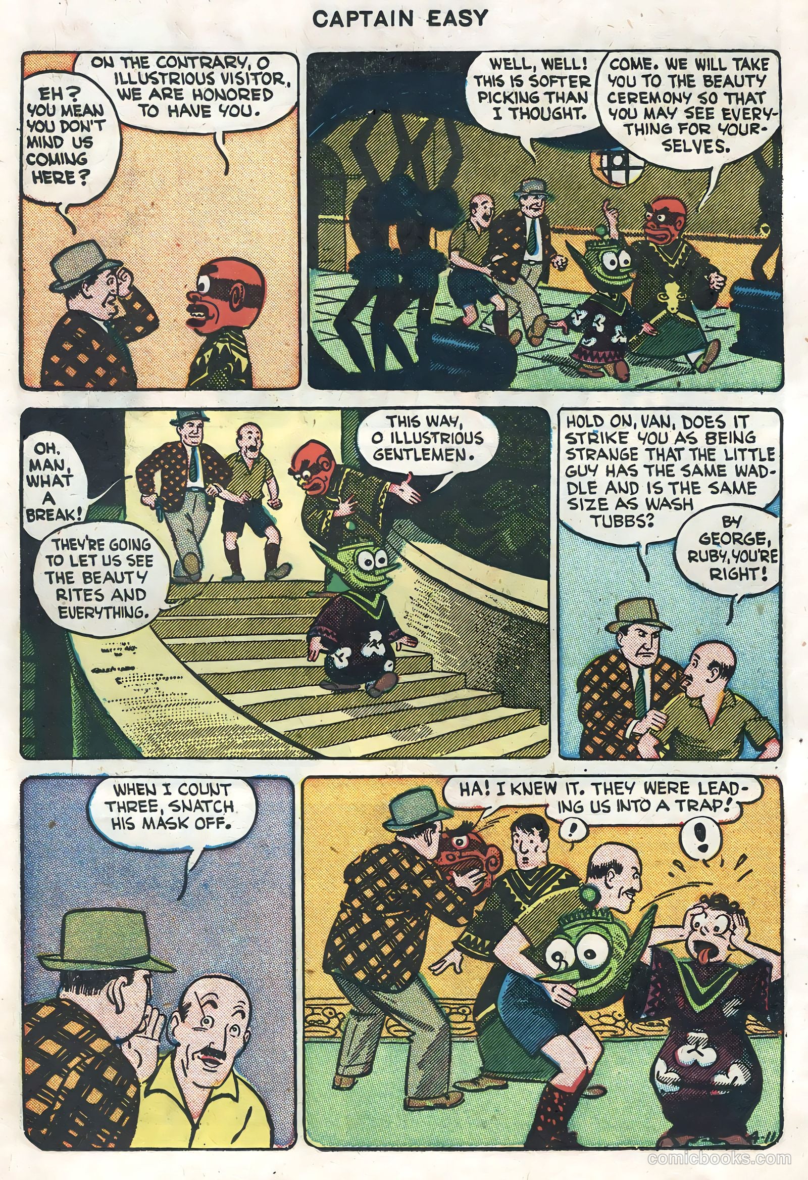 Captain Easy #12 — page 38 of 52