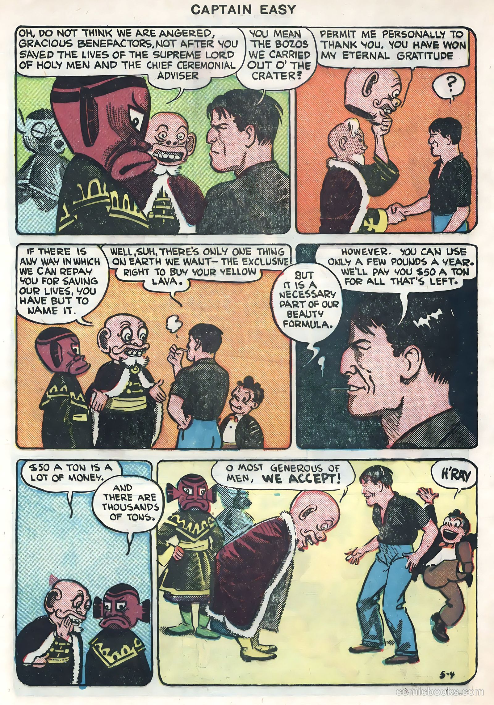 Captain Easy #12 — page 47 of 52