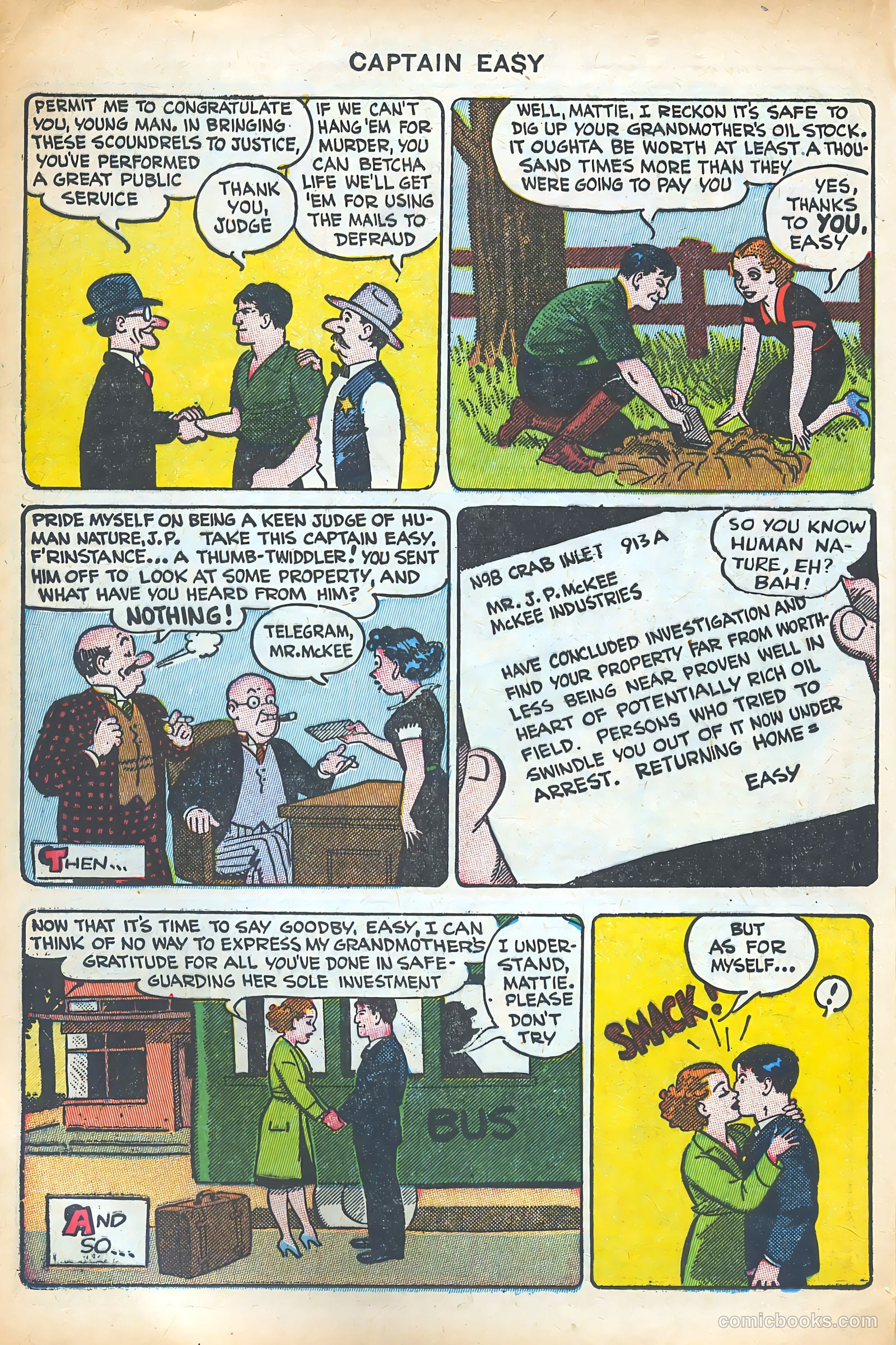 Captain Easy #14 — page 32 of 52