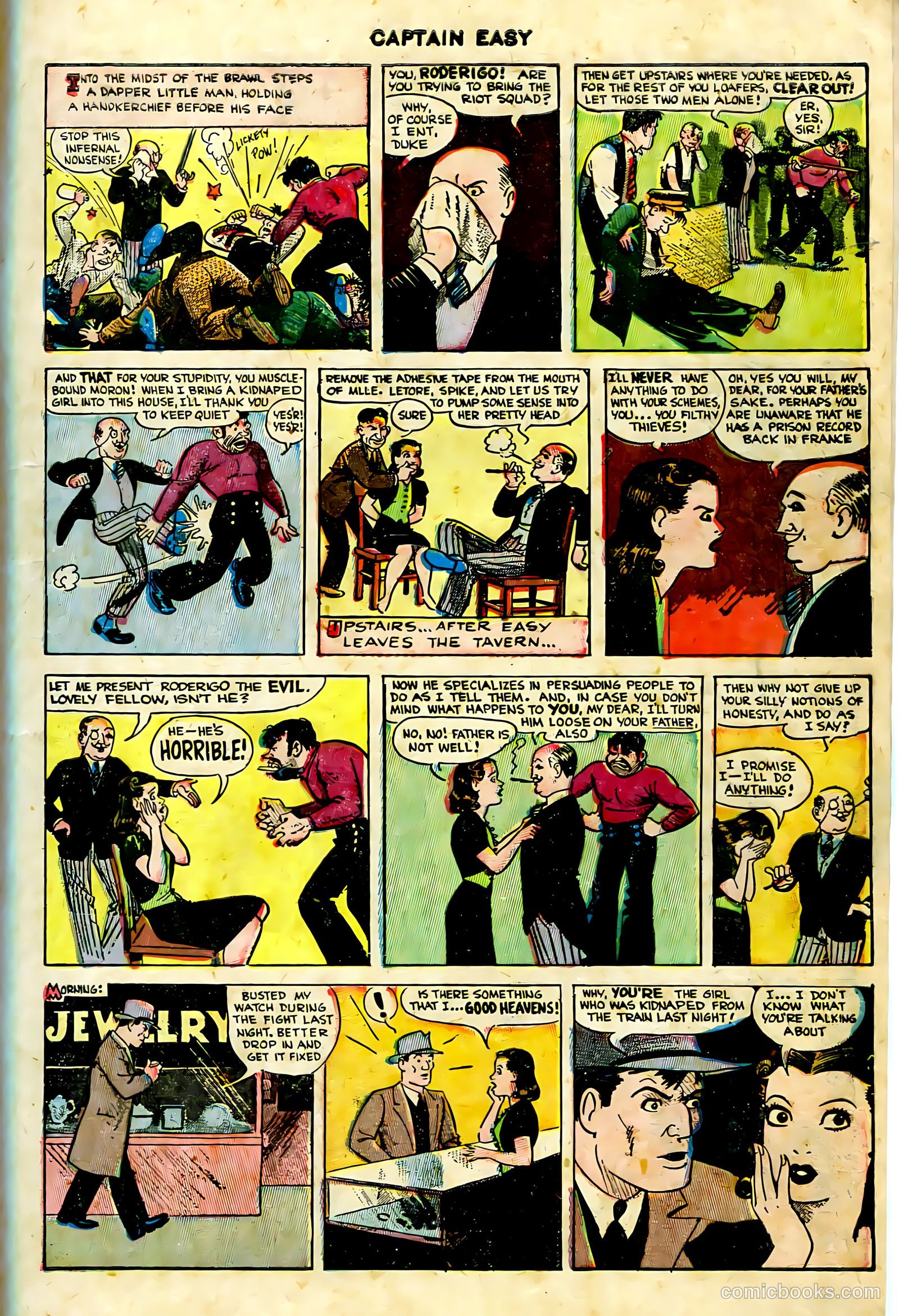 Captain Easy #15 — page 8 of 37