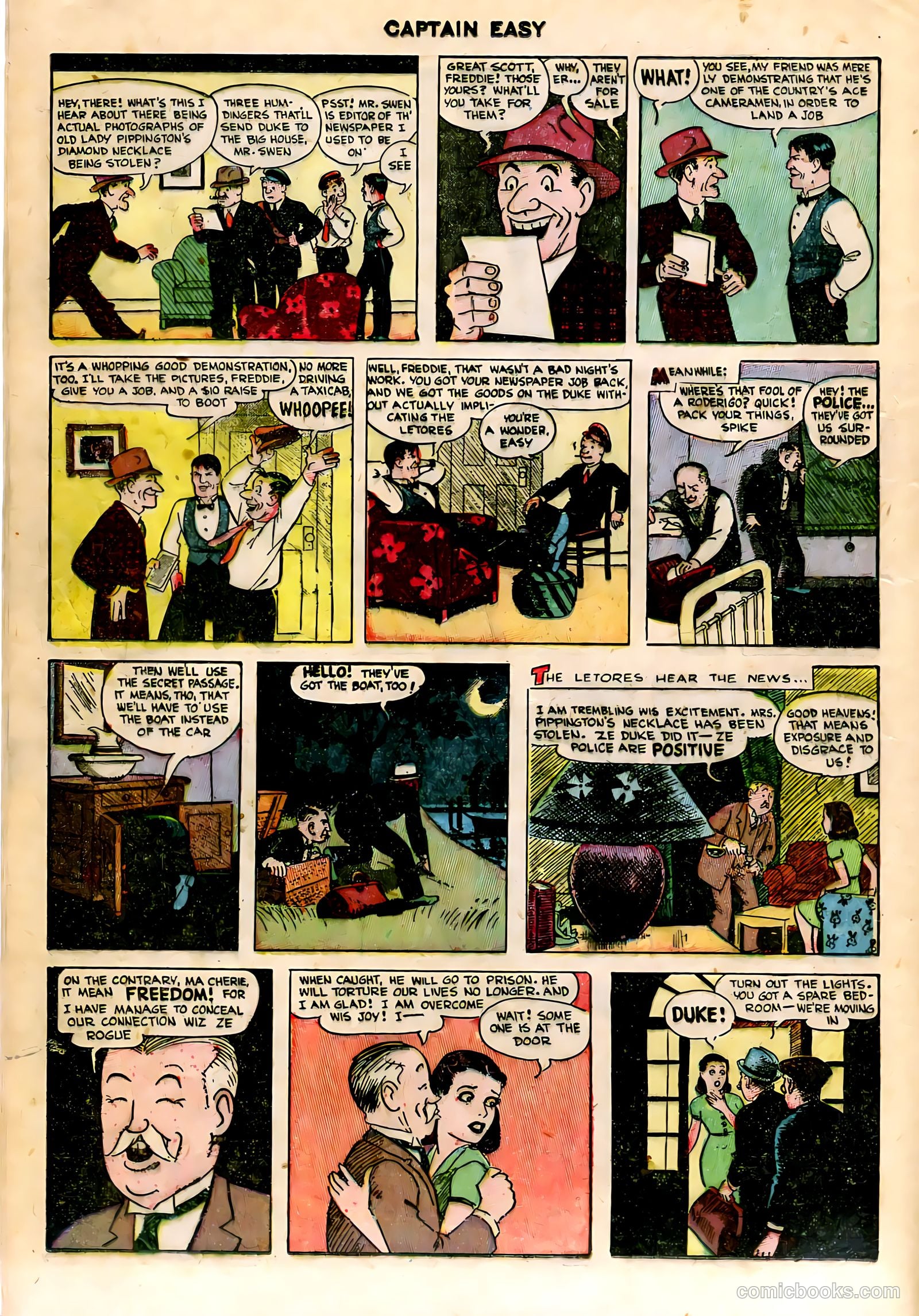 Captain Easy #15 — page 17 of 37