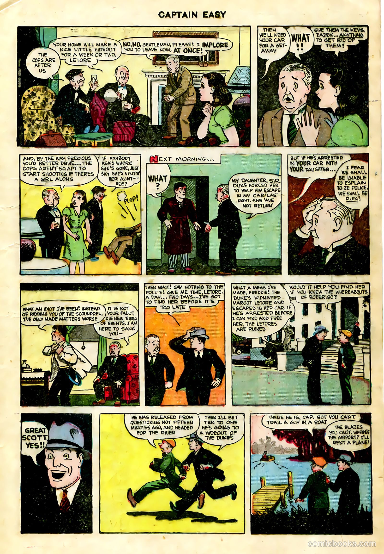 Captain Easy #15 — page 18 of 37
