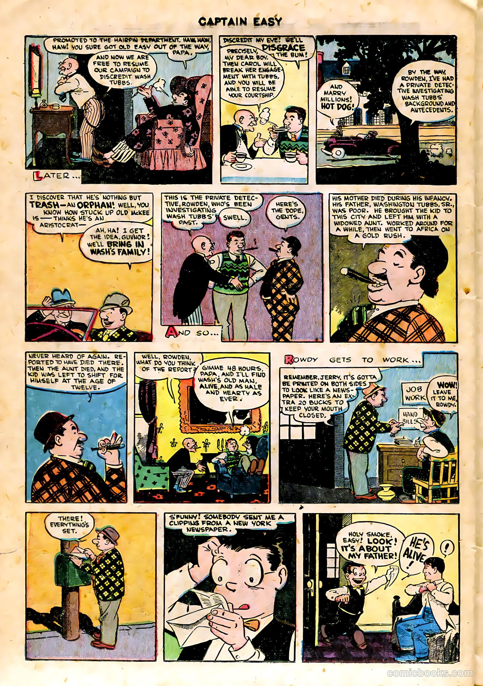 Captain Easy #15 — page 27 of 37