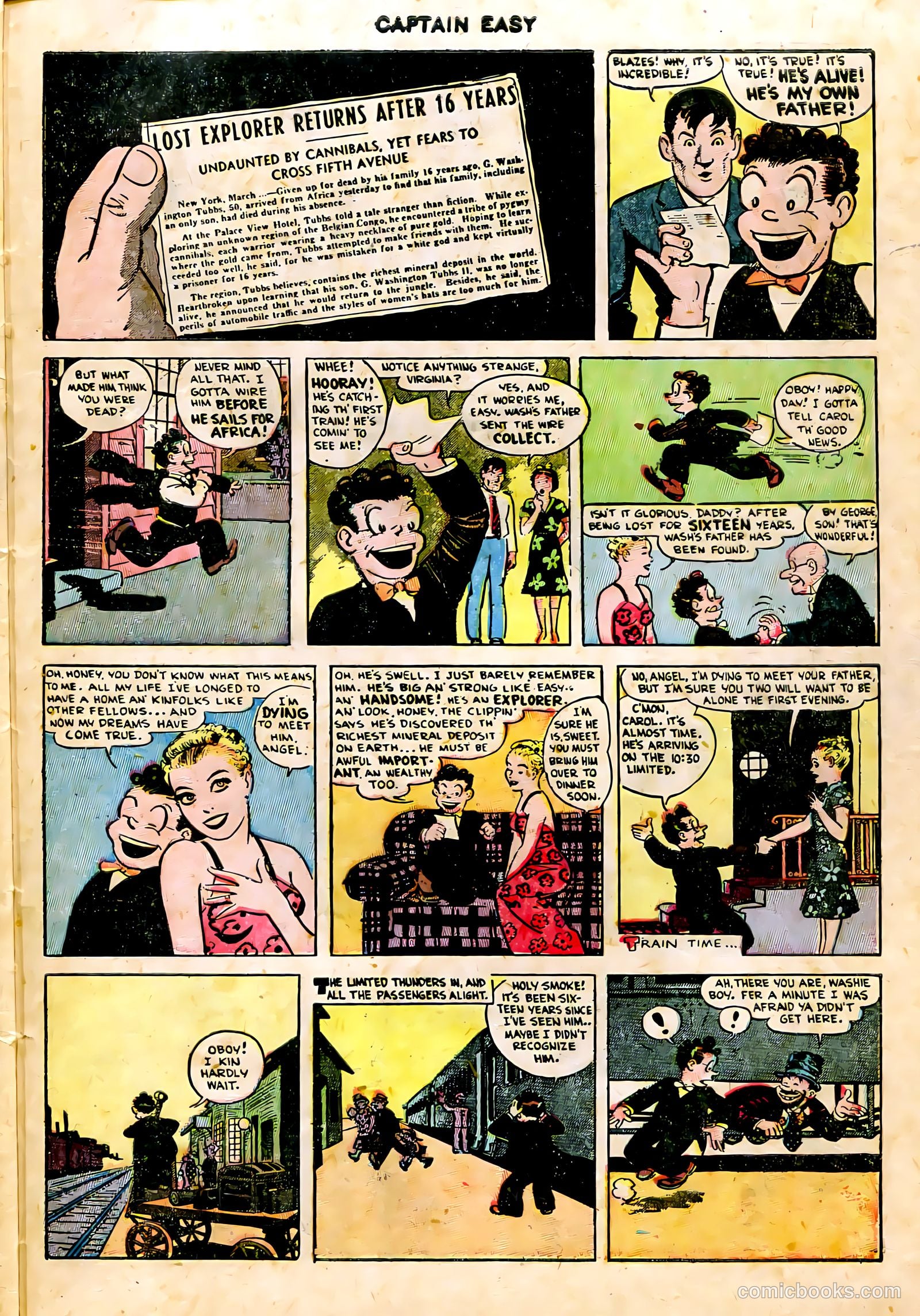 Captain Easy #15 — page 28 of 37