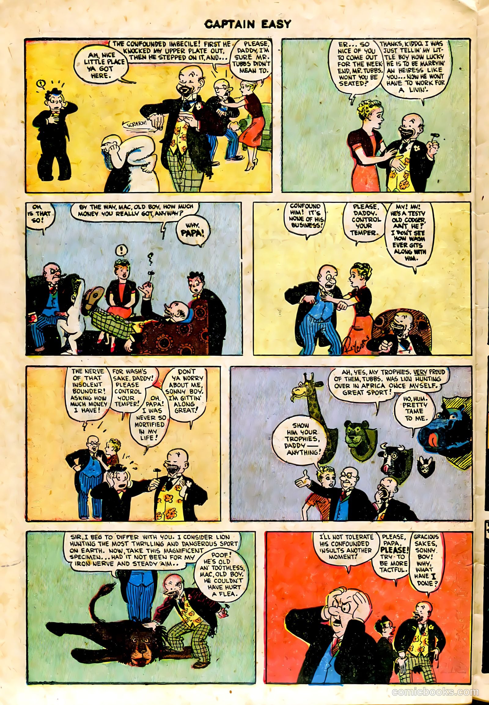 Captain Easy #15 — page 31 of 37