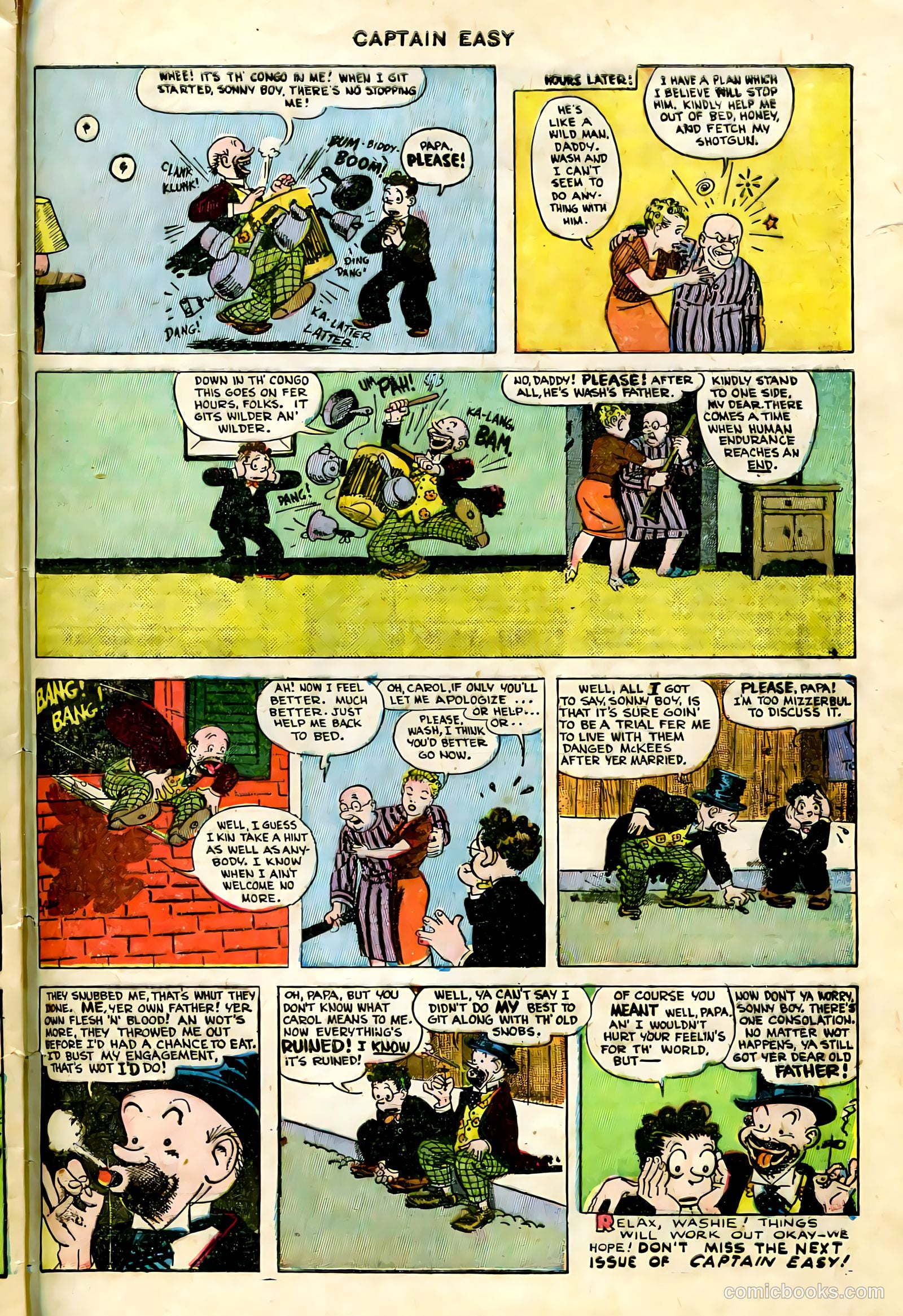 Captain Easy #15 — page 34 of 37