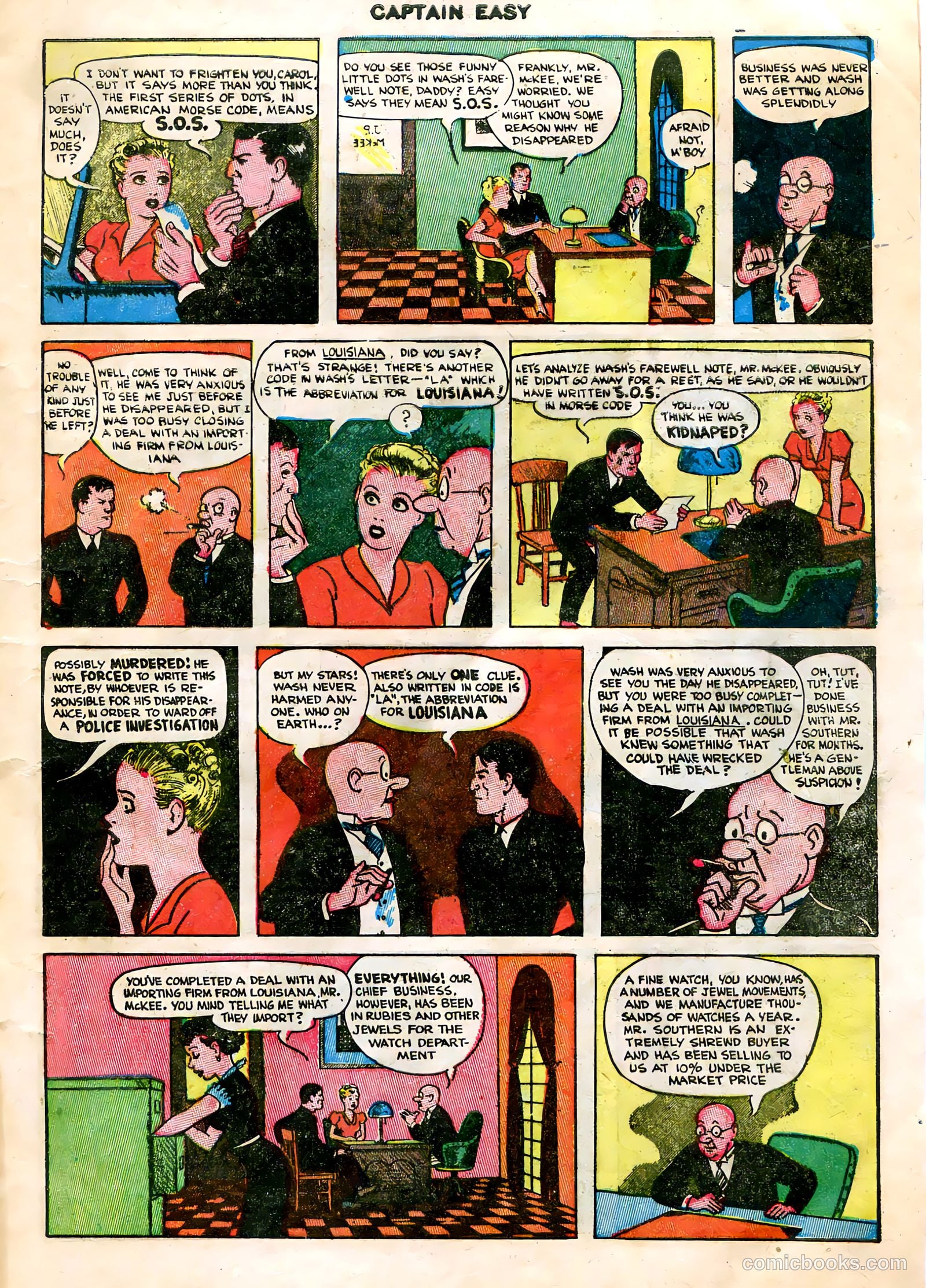 Captain Easy #16 — page 5 of 36